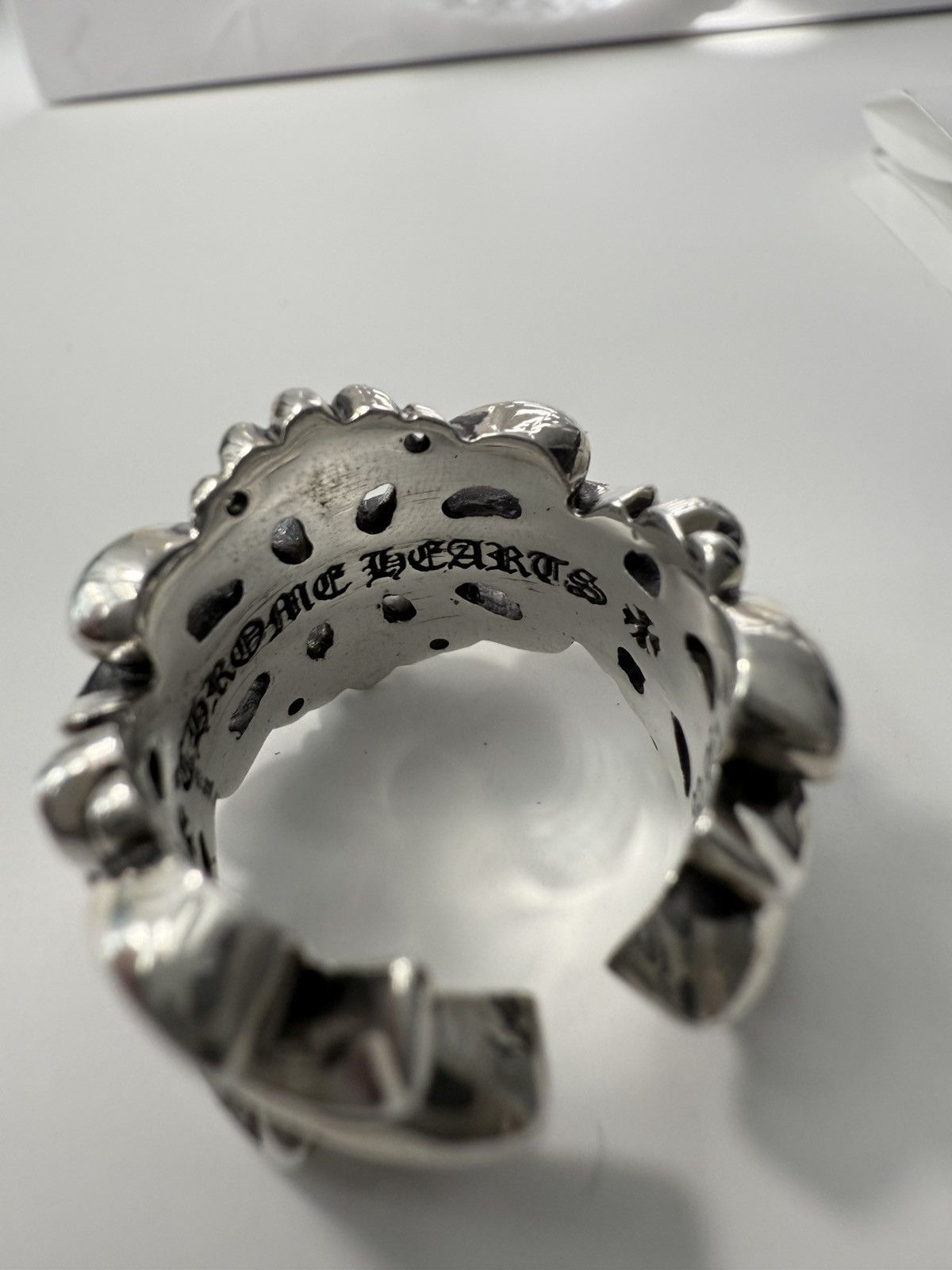 Chrome Hearts Chrome hearts double floral ring sz 7 Size ONE SIZE - 5 Thumbnail