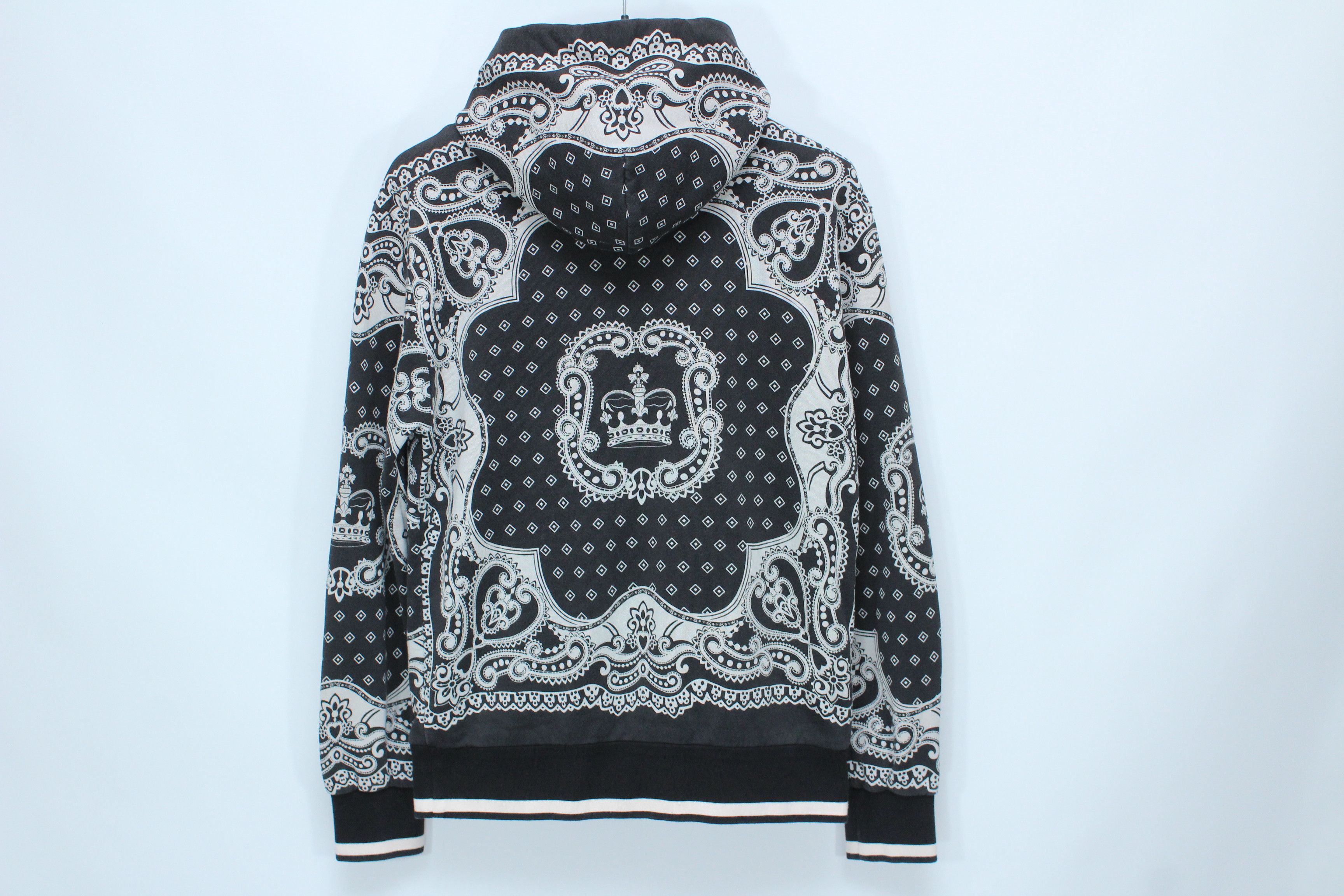 Dolce & Gabbana 1100$ Dolce Gabbana ZIP-UP HOODIE IN BANDANA PRINT Size 44 Size US S / EU 44-46 / 1 - 4 Thumbnail