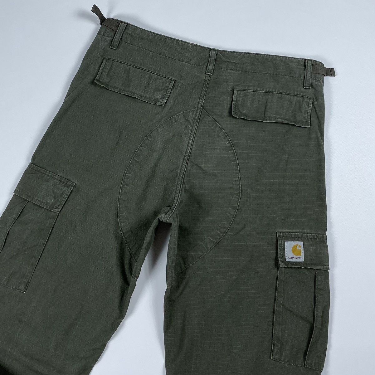 Carhartt Vintage Carhartt Distressed Cargo Aviation Pants Size US 33 - 5 Thumbnail