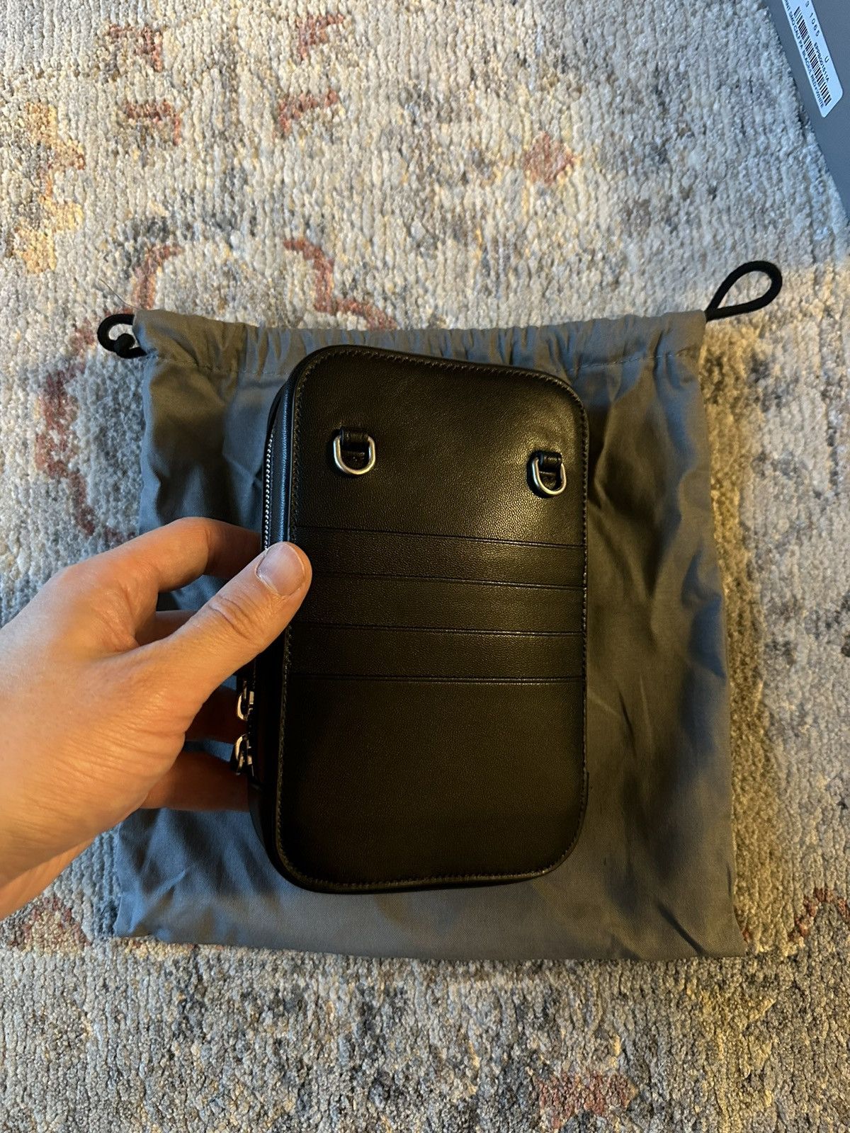 Balenciaga BALENCIAGA Cash zip phone holder Size ONE SIZE - 2 Thumbnail