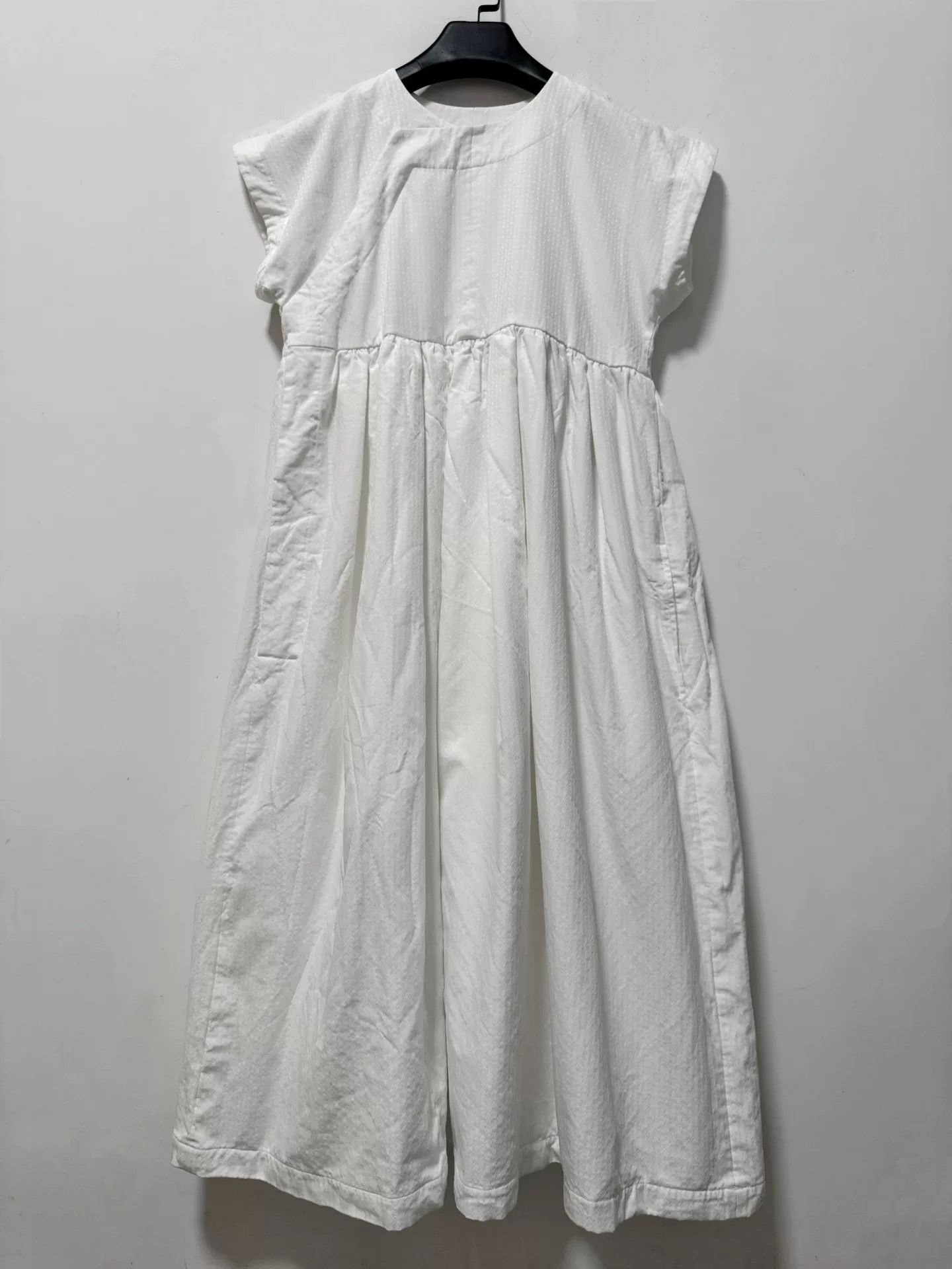 Comme des Garcons CDG comcom Floral Embroidered Mandarin Collar Dress Size US 26 / EU 42 - 1 Thumbnail
