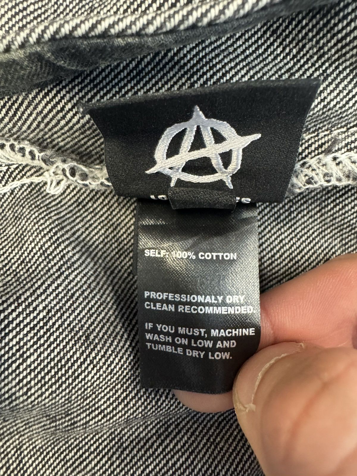 Revenge Revenge Denim Jacket Size US XXL / EU 58 / 5 - 6 Thumbnail
