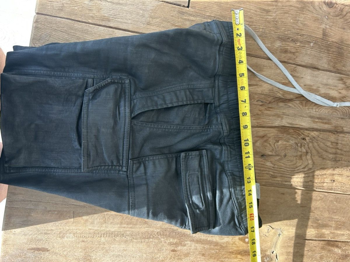 Rick Owens Drkshdw Rick Owens DRKSHDW black oiled cargo pants size XL Size US 36 / EU 52 - 9 Thumbnail