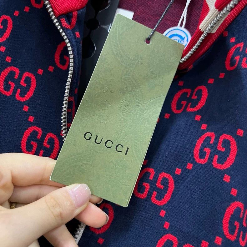 Gucci Gucci Full-print double G striped zipper jacket 2502-Nextar Size US S / EU 44-46 / 1 - 4 Thumbnail