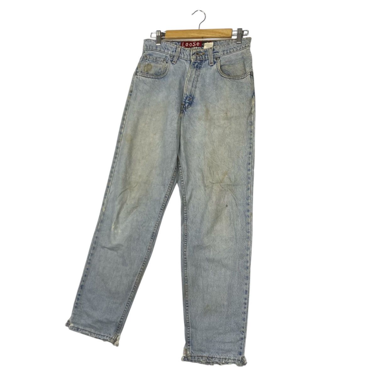 Designer × Levi's × Vintage Vintage 90s Levis Silver Tag Denim Vintage 90s Levis Size US 28 / EU 44 - 2 Thumbnail