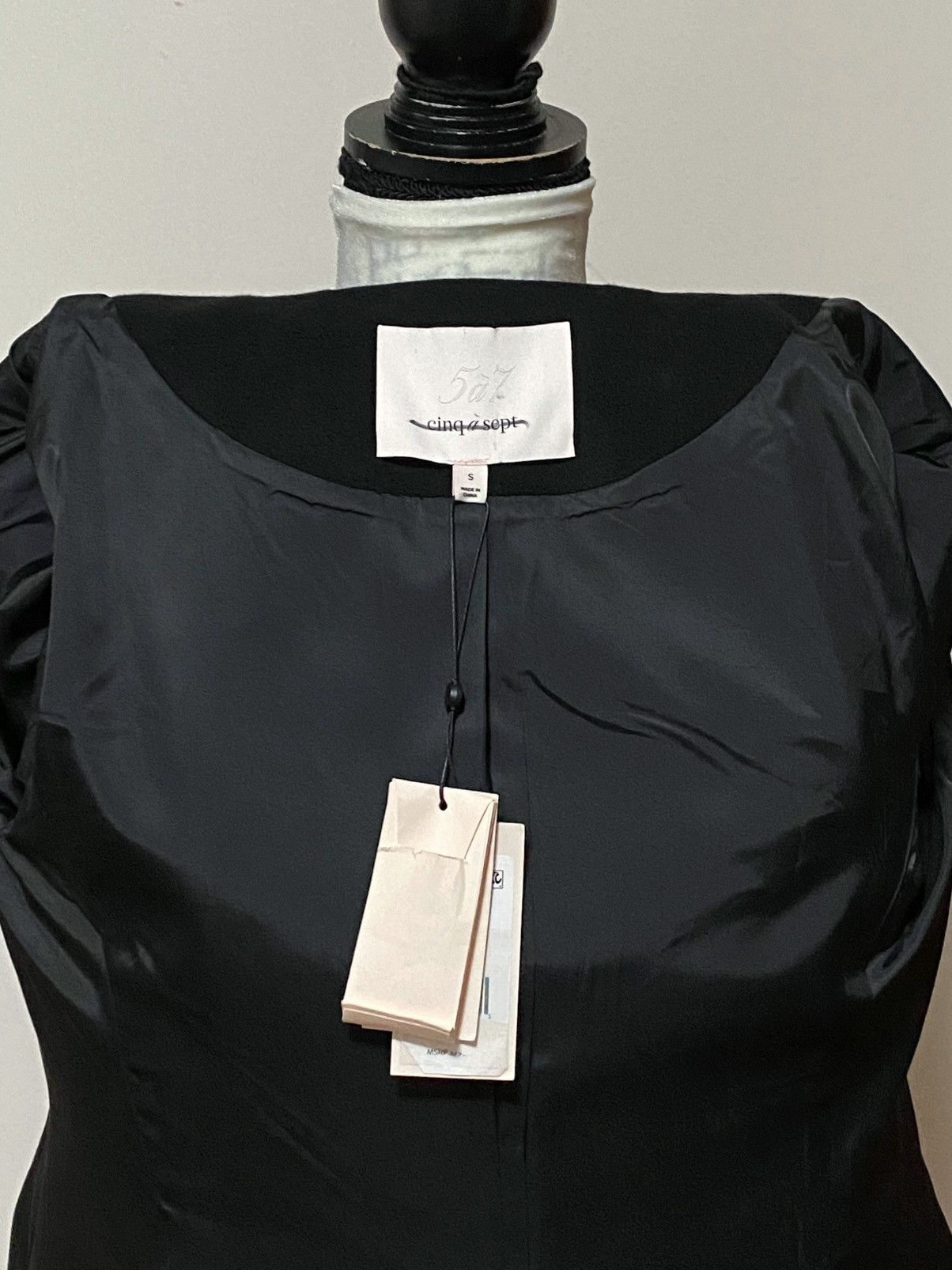 Cinq a Sept Cinq à Sept Roxie Lace-Trim Tailored Coat size S Size S / US 4 / IT 40 - 15 Thumbnail