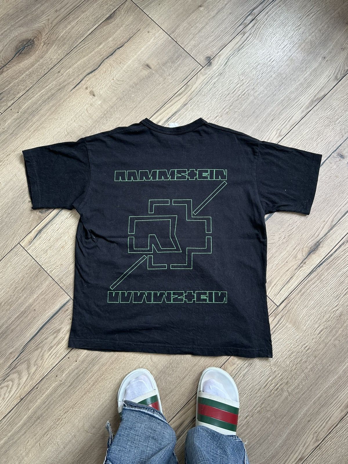 Band Tees crazy vintage merch rammstein t-shirt rock band Size US M / EU 48-50 / 2 - 8 Thumbnail