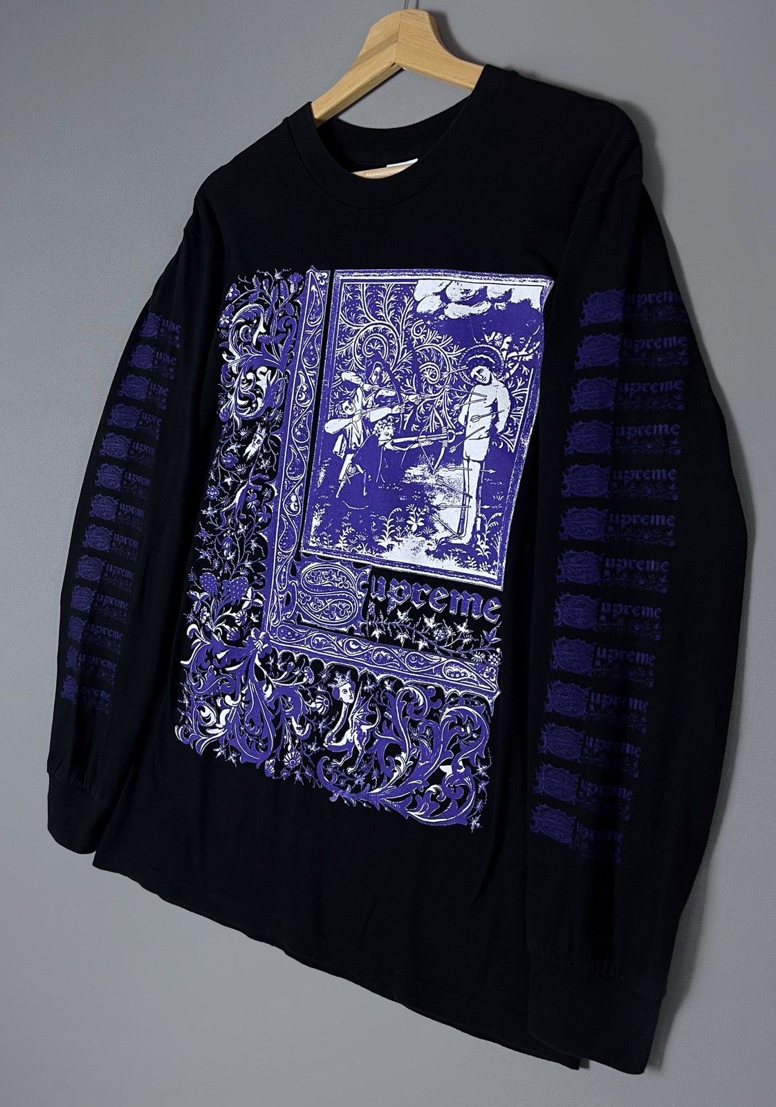 Supreme Supreme Saint Sebastian L/S T-Shirt Size US S / EU 44-46 / 1 - 3 Thumbnail