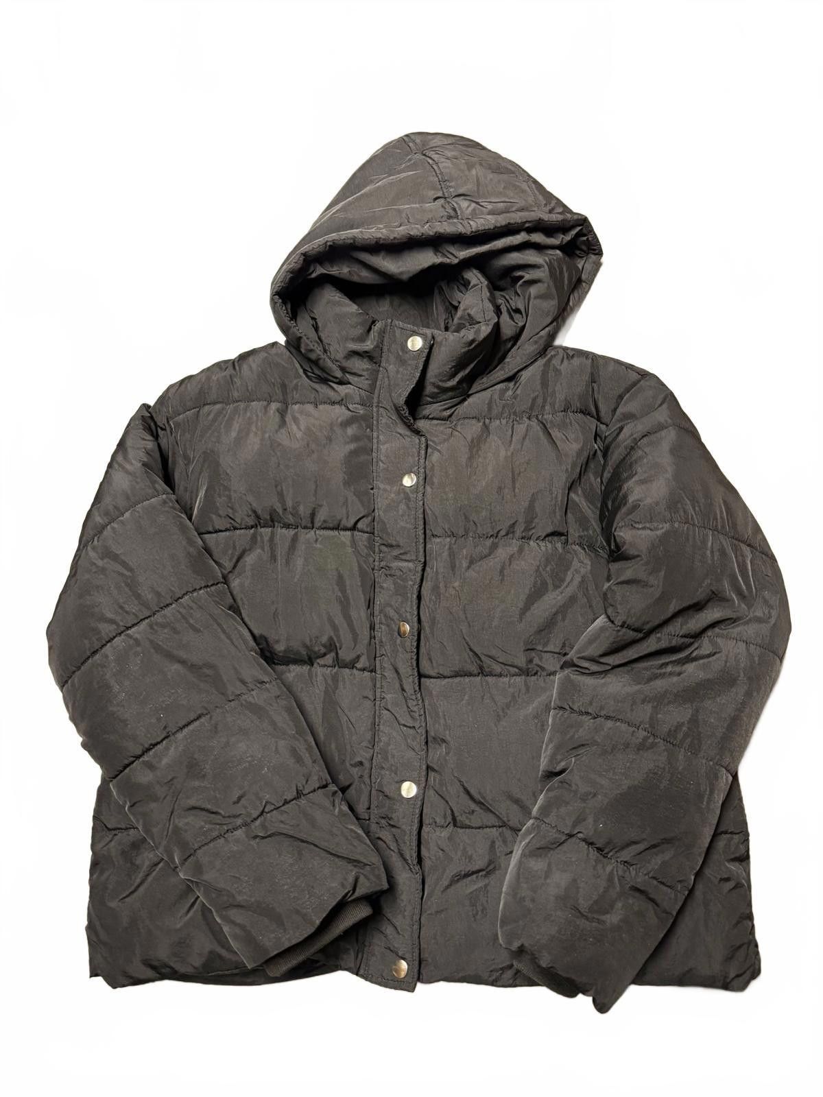 Designer PrettyLittleThing Hooded Puffer Jacket Size L / US 10 / IT 46 - 2 Thumbnail