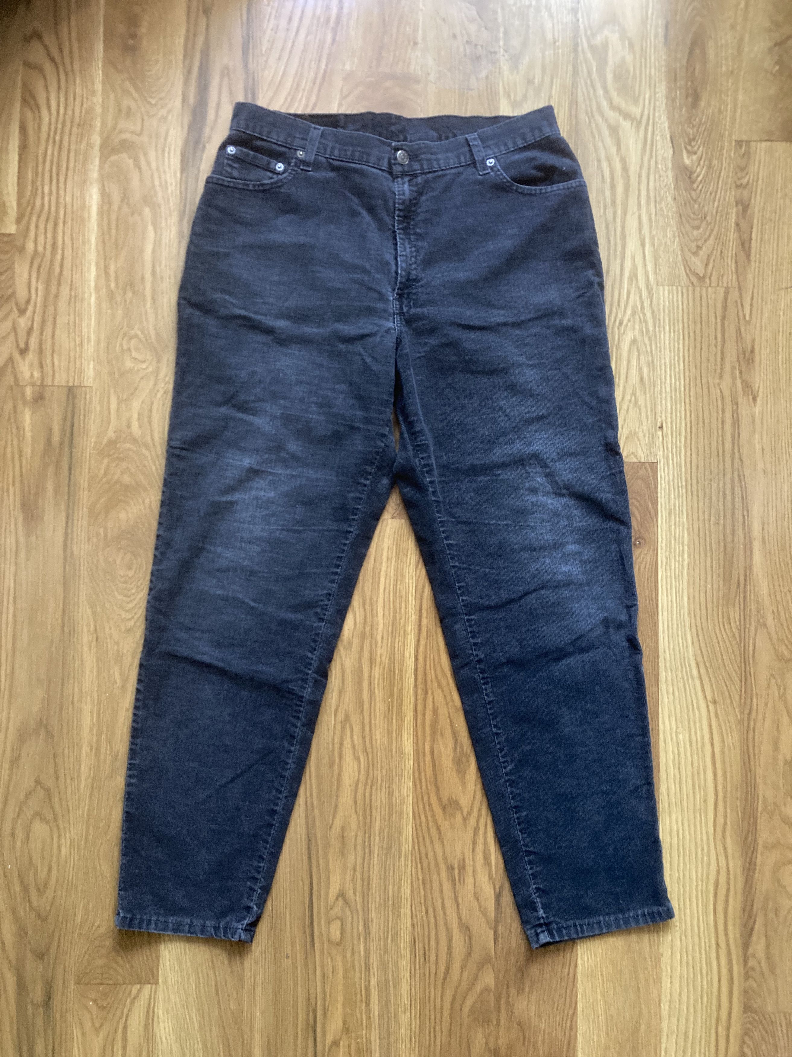 Levi's Vintage Levi's Navy Corduroy Pants Size US 33 - 1 Thumbnail