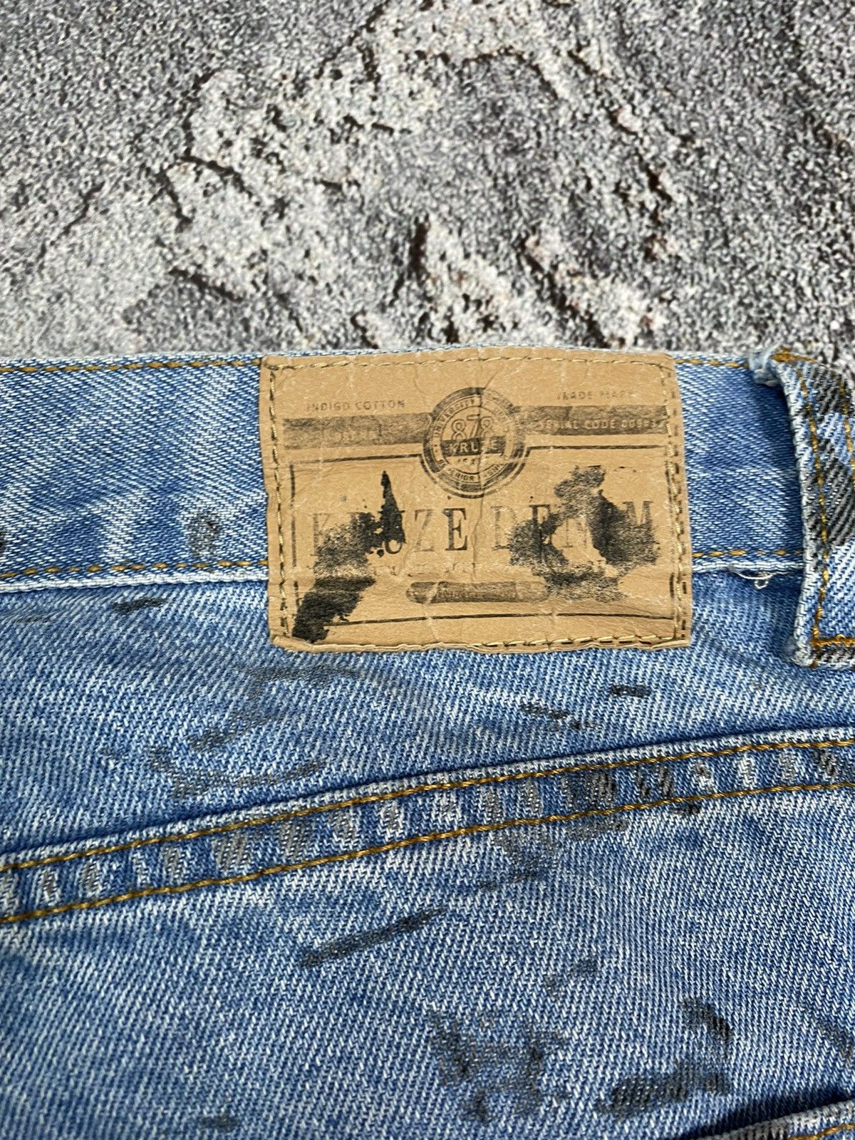 Other Avant-Garde print denim pants cool eyes Size US 30 / EU 46 - 22 Thumbnail