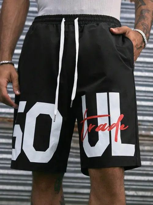 Japanese Brand Print Y2k Shorts DRIP summer Size US 34 / EU 50 - 2 Thumbnail
