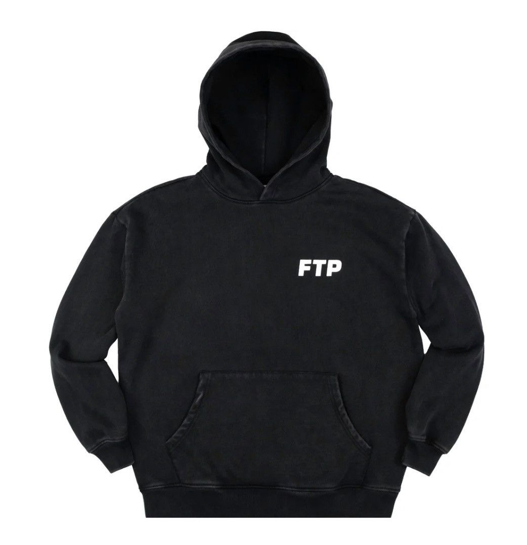Fuck The Population FTP Scribble Logo Pullover Hoodie MEDIUM | Grailed
