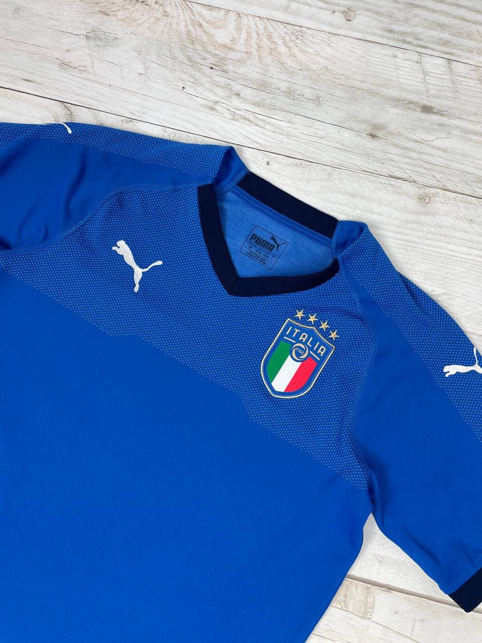 Puma Puma Italy 2018 2019 Home Football Shirt Soccer Jersey Size US S / EU 44-46 / 1 - 2 Thumbnail
