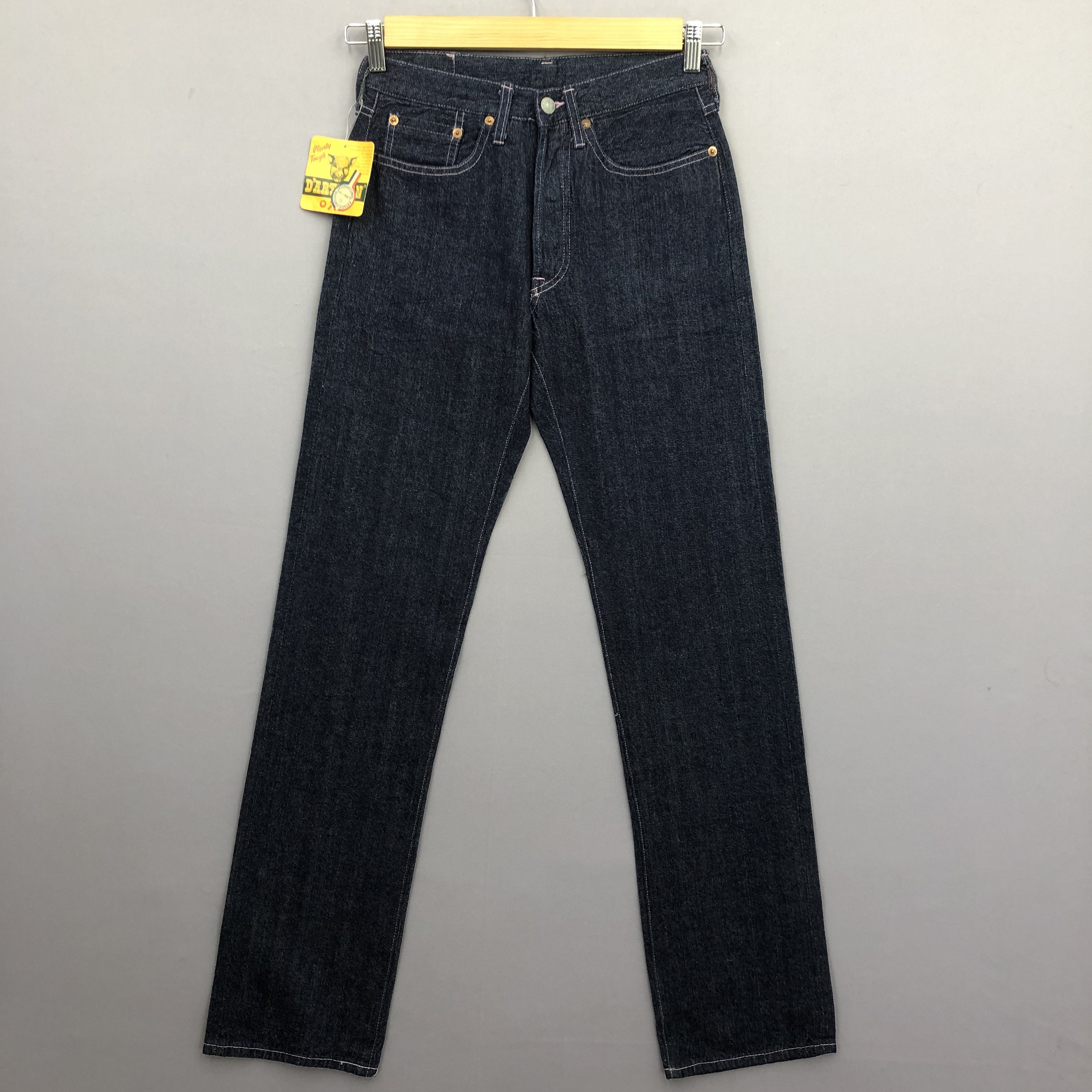 Studio D'Artisan Vintage NWT 90s Studio D'artisan Selvedge Blue Jeans Denim Size 26" / US 2 / IT 38 - 1 Thumbnail