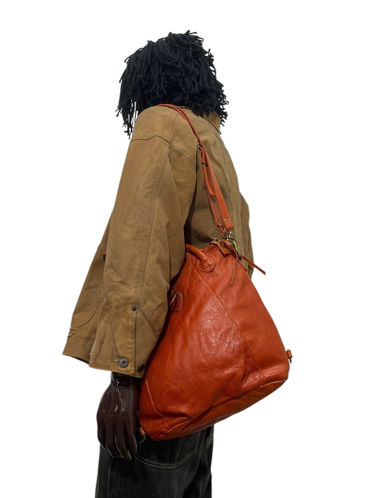 Genuine Leather Full Leather Cuir Jouer Cube Cross Body Shoulder Bag 1🟩9 Size ONE SIZE - 1 Thumbnail