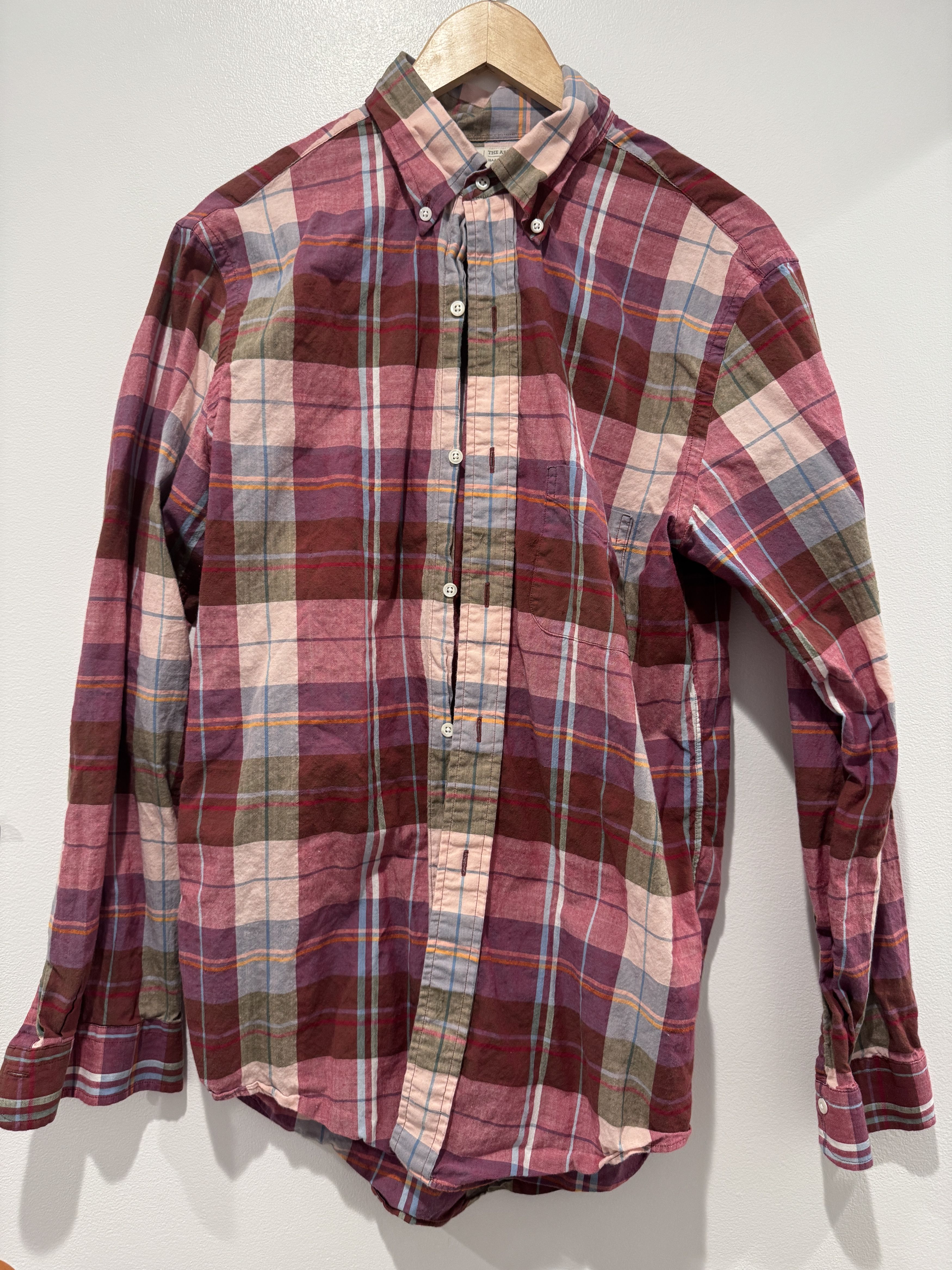 Madras Shirt - 16in Collar
