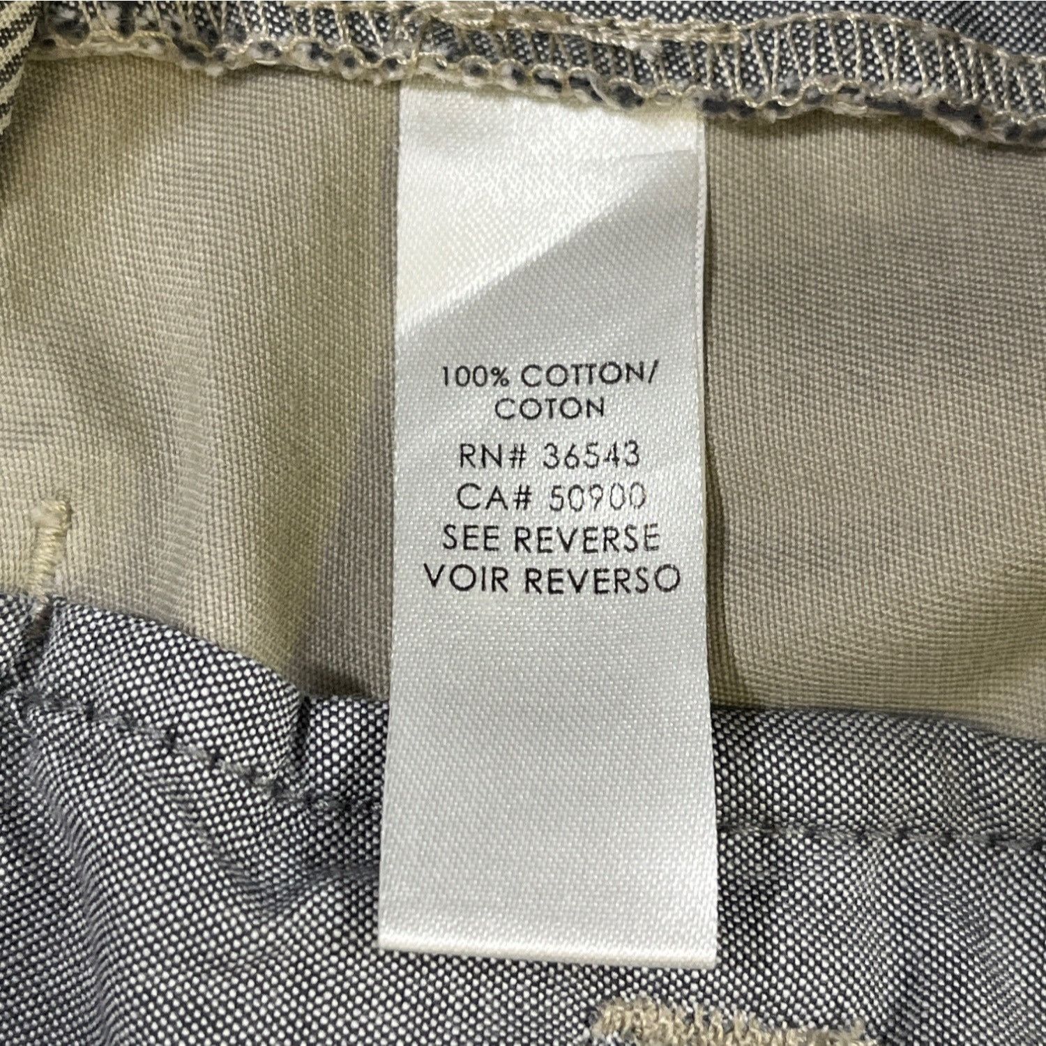 Calvin Klein Calvin Klein Men's Beige Dress Pants/Chino 33x30 SKU 4762 Size US 33 - 6 Thumbnail