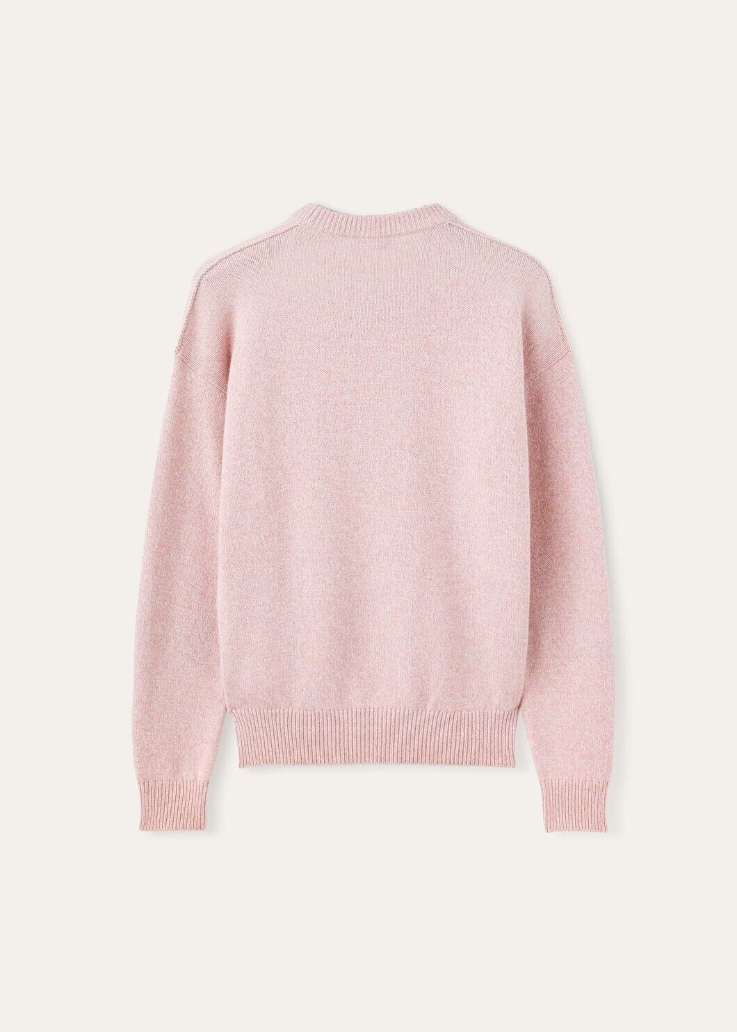 Loro Piana o1w1db10125 FAN7293 Washiba Crewneck Sweater in Light Pink Size US S / EU 44-46 / 1 - 6 Thumbnail
