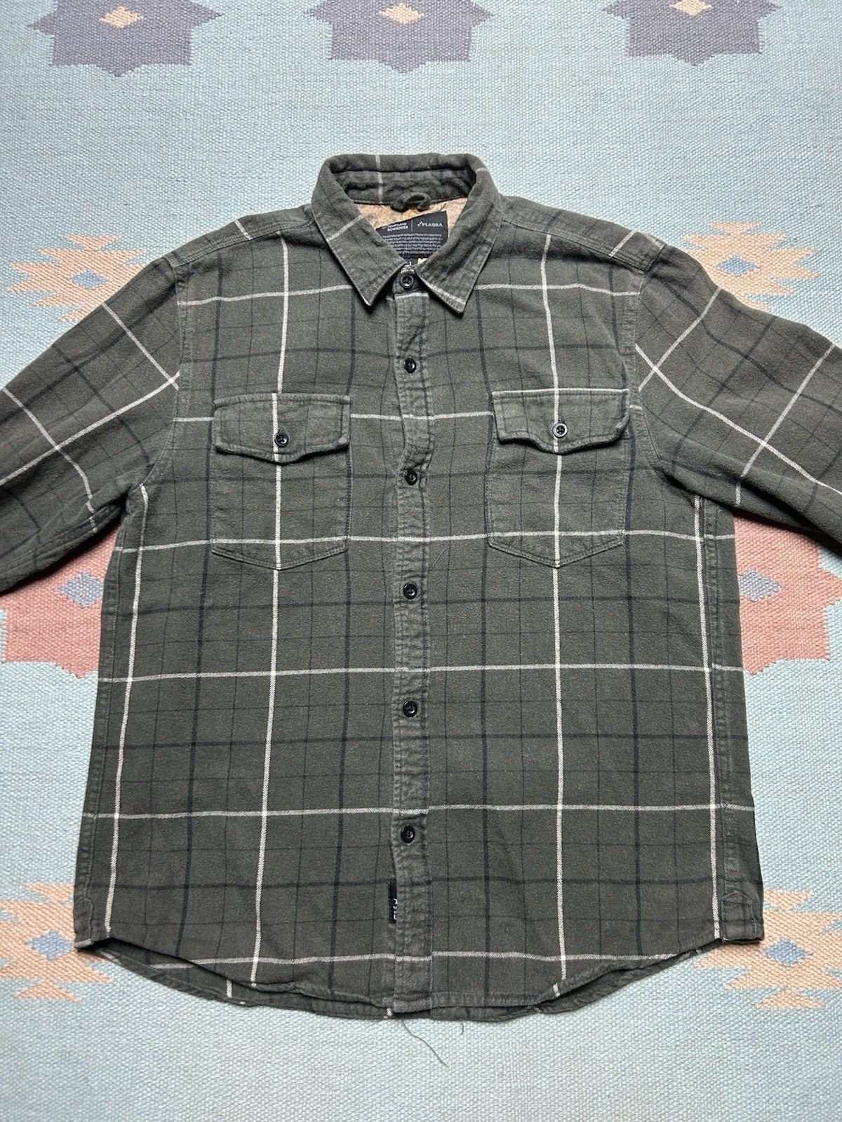Vintage Pladra flannel shirt heartland bowhunter plaid camo large Size US L / EU 52-54 / 3 - 2 Thumbnail