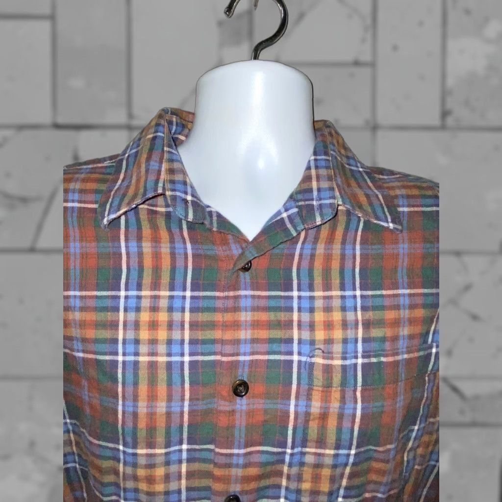 Orvis Orvis Mens Button Down Long Sleeve Plaid Shirt Sz L Multicolor Casual Shirt Mens L Size US L / EU 52-54 / 3 - 1 Thumbnail