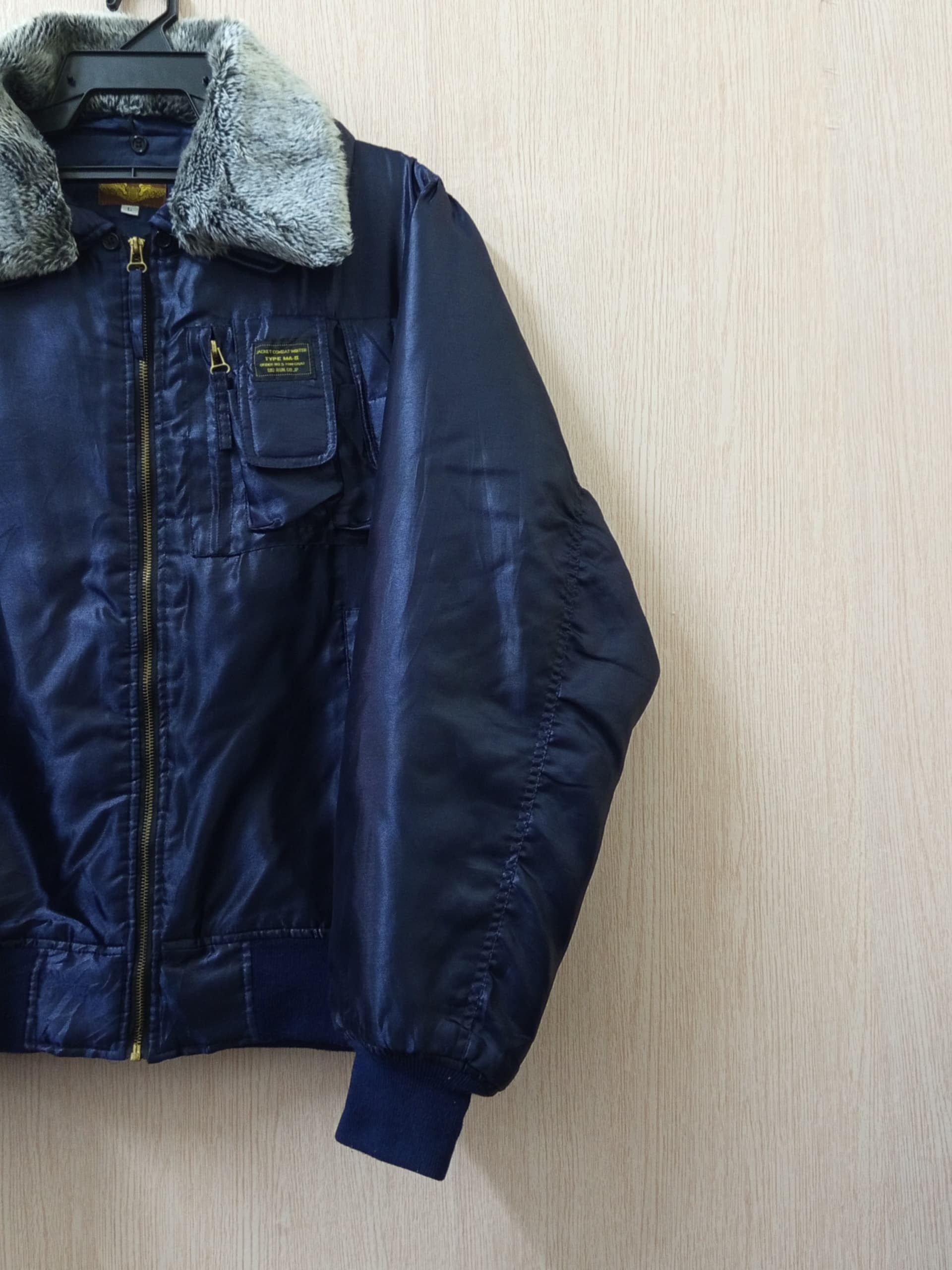 Vintage Army Jacket Combat Winter Size US L / EU 52-54 / 3 - 9 Thumbnail