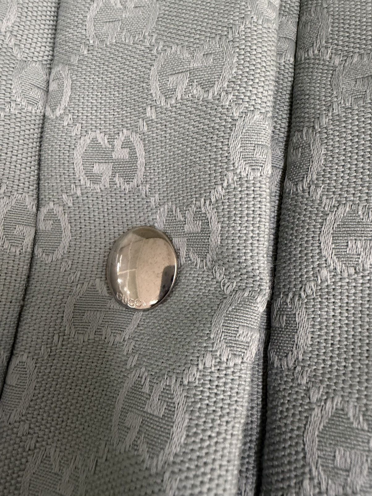 Gucci Gucci GG Canvas Hooded Jacket Mint Green Size US S / EU 44-46 / 1 - 4 Thumbnail