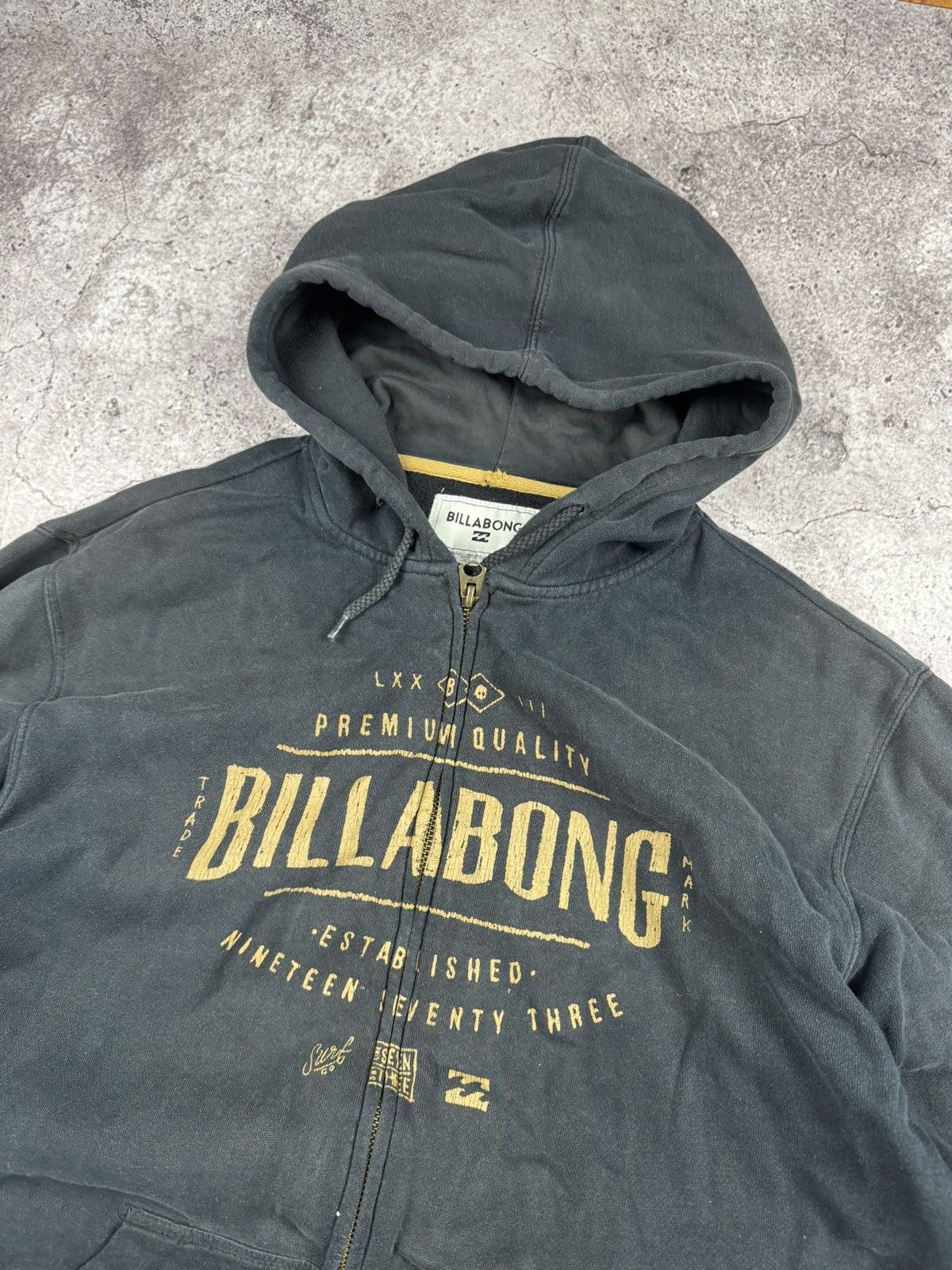 Billabong Vintage Y2K Billabong Surf Patchwork Faded Zip Hoodie Size US M / EU 48-50 / 2 - 3 Thumbnail