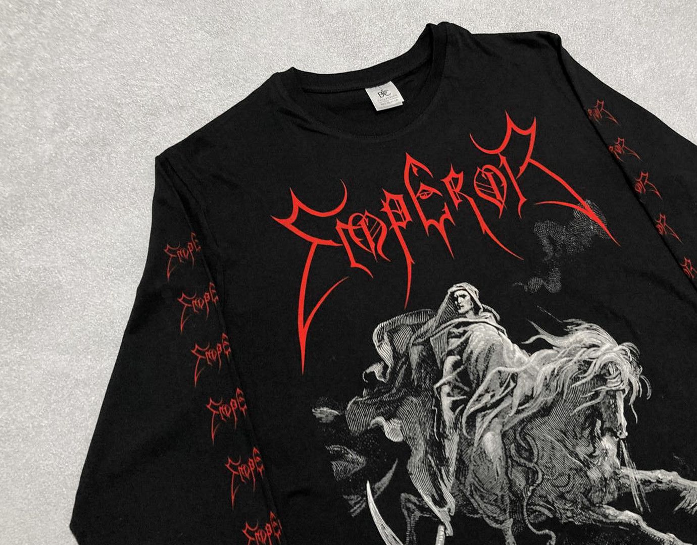 Band Tees Longsleeve Emperor - black metal mayhem burzum Size US L / EU 52-54 / 3 - 4 Thumbnail