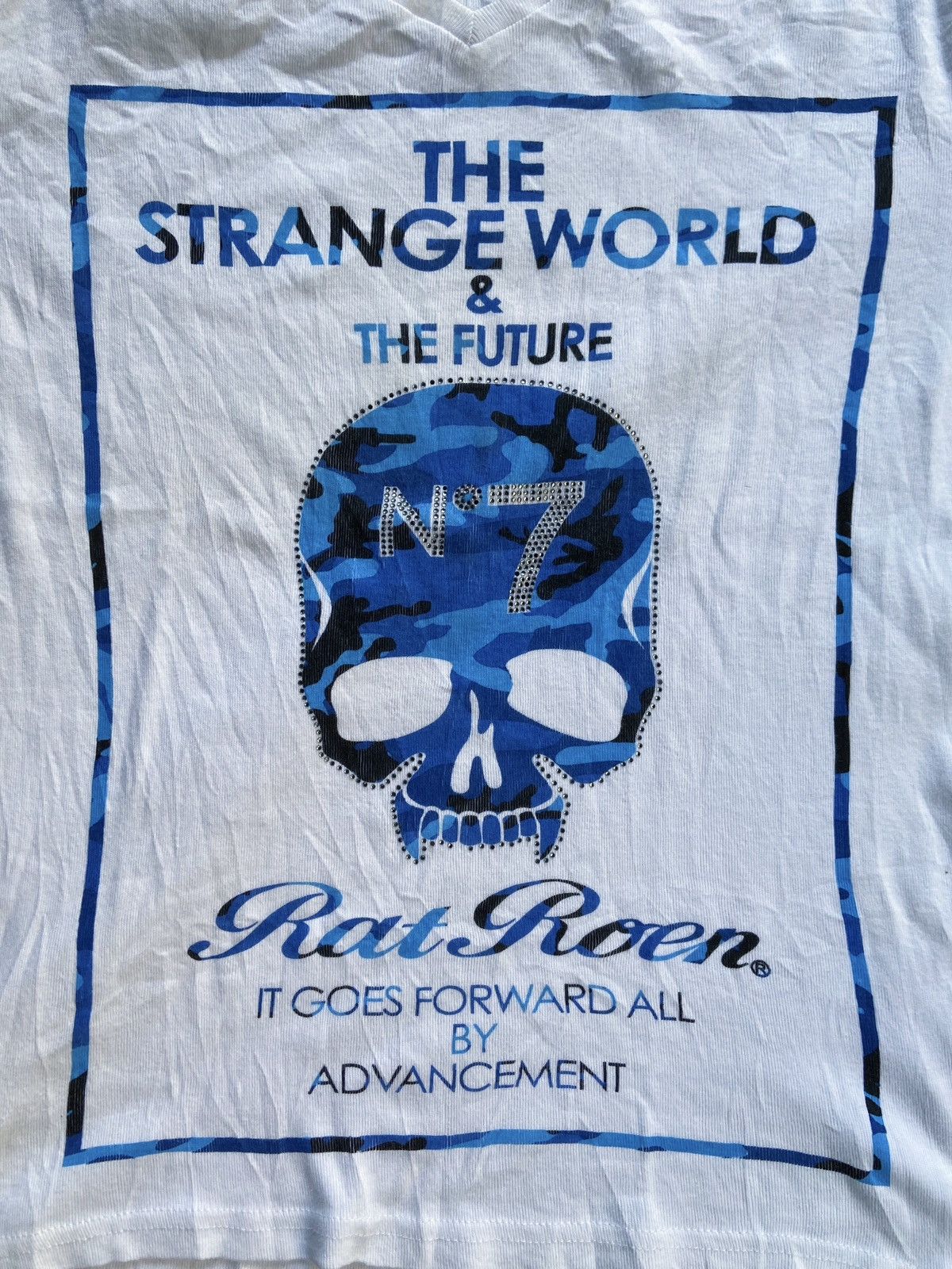 Roen RAT ROEN POEM TEE Size US M / EU 48-50 / 2 - 3 Thumbnail