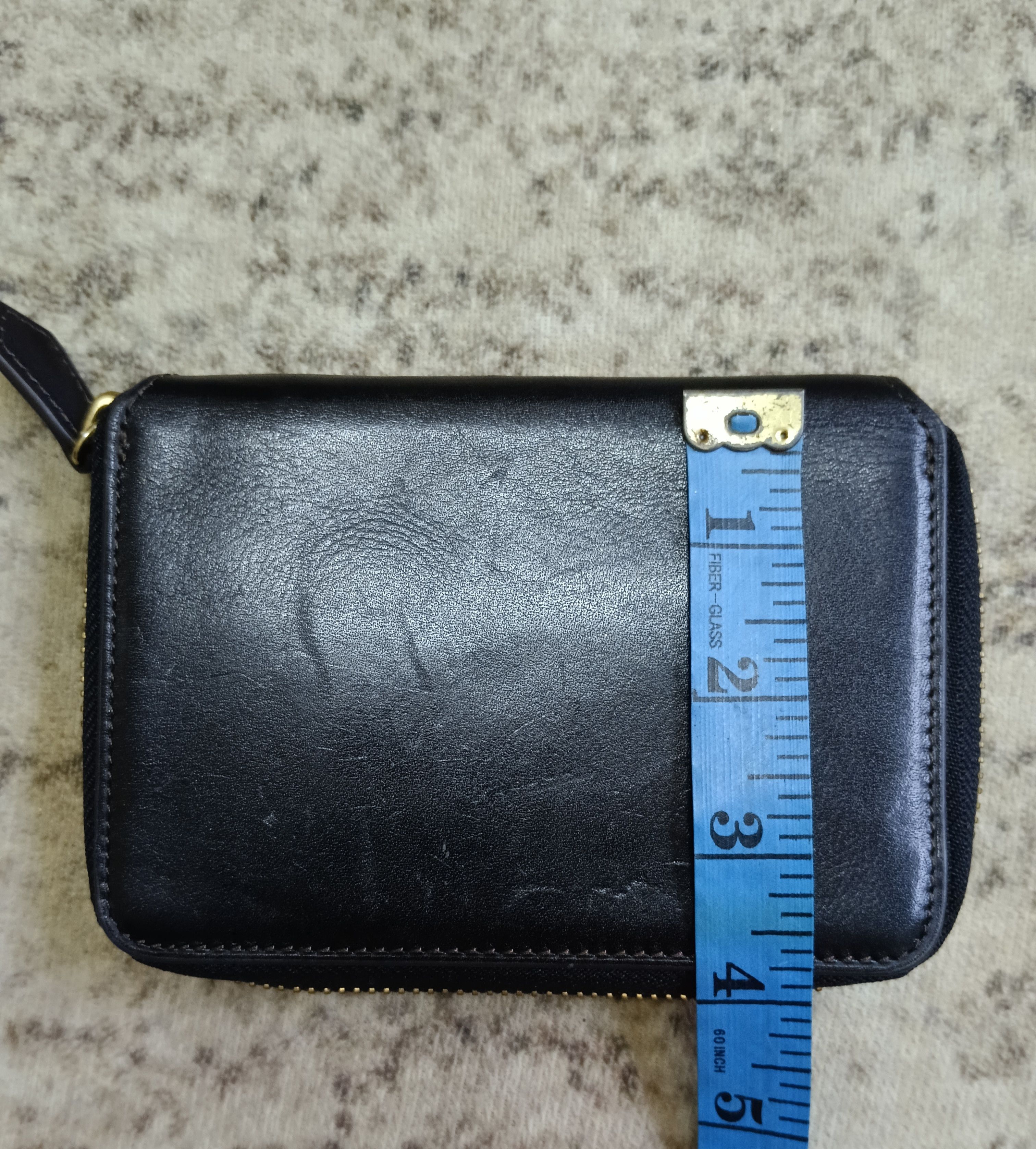 Leather × Takeo Kikuchi TAKEO KAKUCHI LEATHER ROUND ZIP BIFOLD WALLET Size ONE SIZE - 6 Thumbnail