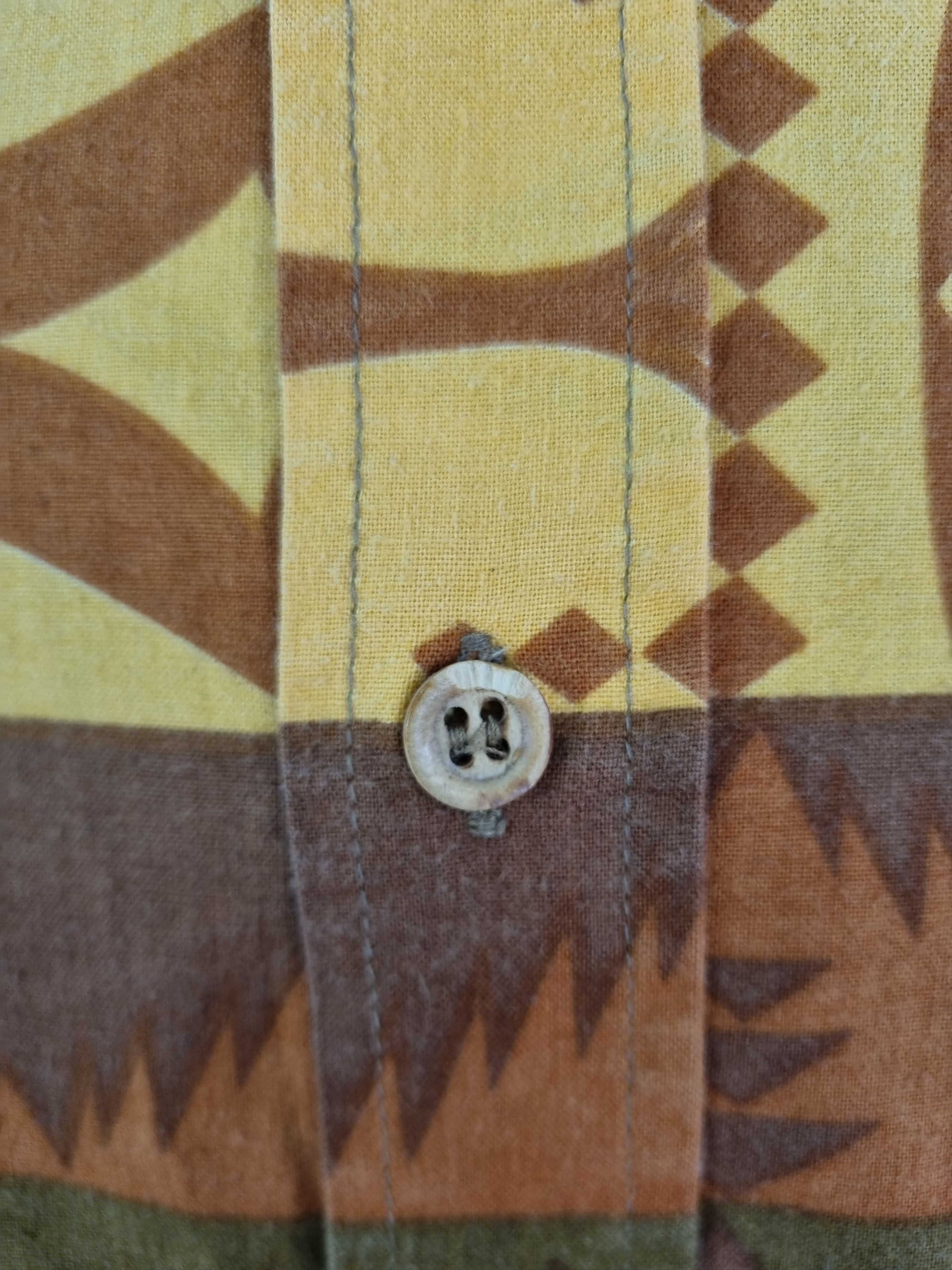 Chevignon × Native Rare size 80s Chevignon Navajo Vintage Shirt Button ups Size US XXL / EU 58 / 5 - 18 Thumbnail