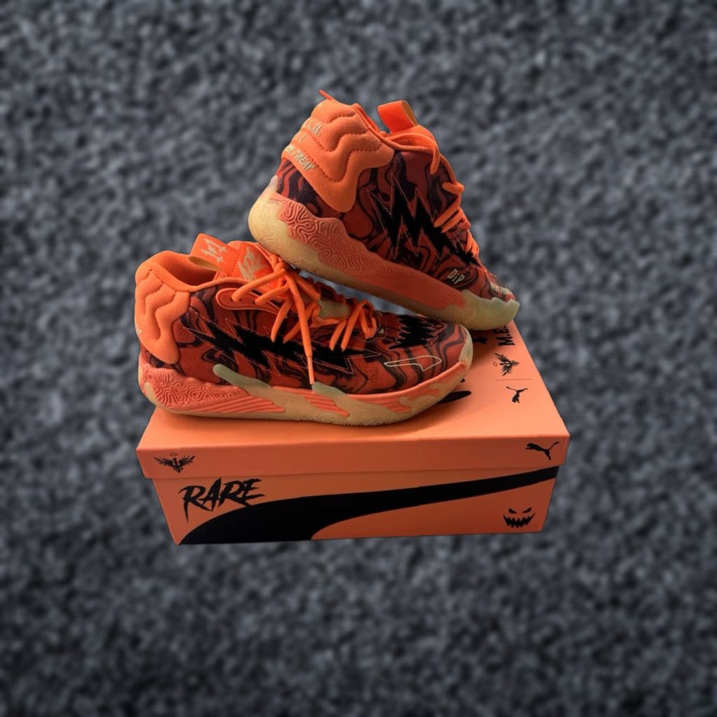 Puma PUMA MB.03 Lamelo Ball Halloween Men Size 7 311176-01 Not From Here Shoes Sneaker Athletic Orange Mid Top US 7 EU 39 UK 6 Vintage No Mens Size US 6 / EU 39 - 1 Thumbnail