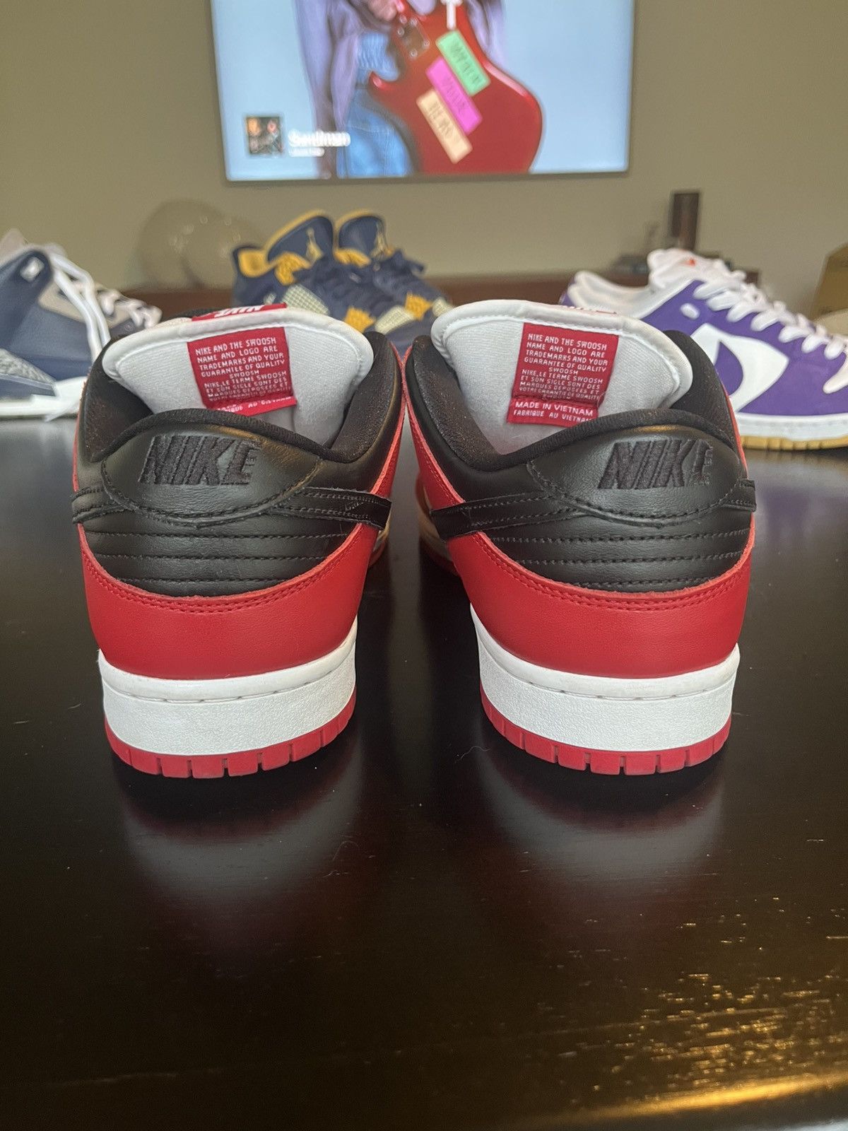 Nike Nike sb dunk low Chicago j pack Size US 11.5 / EU 44-45 - 4 Thumbnail