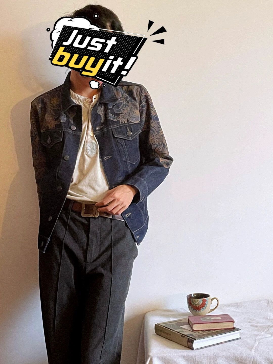 Dries Van Noten Dries Van Noten SS18 Floral Embroidered Denim Jacket Size US S / EU 44-46 / 1 - 4 Thumbnail