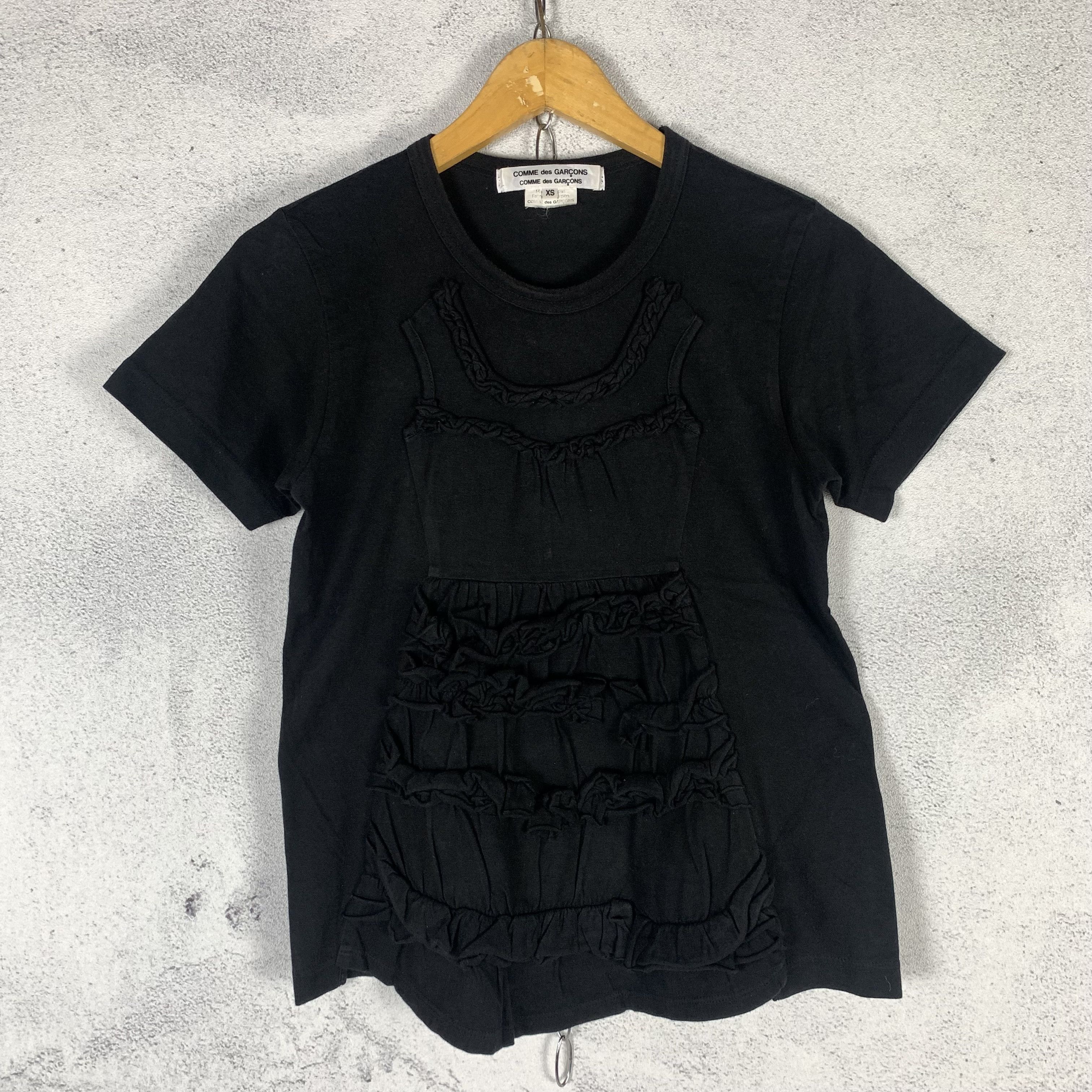 Comme des Garcons AD2011 Comme Des Garcons "Dress Embroidered" Top Size XS / US 0-2 / IT 36-38 - 1 Thumbnail