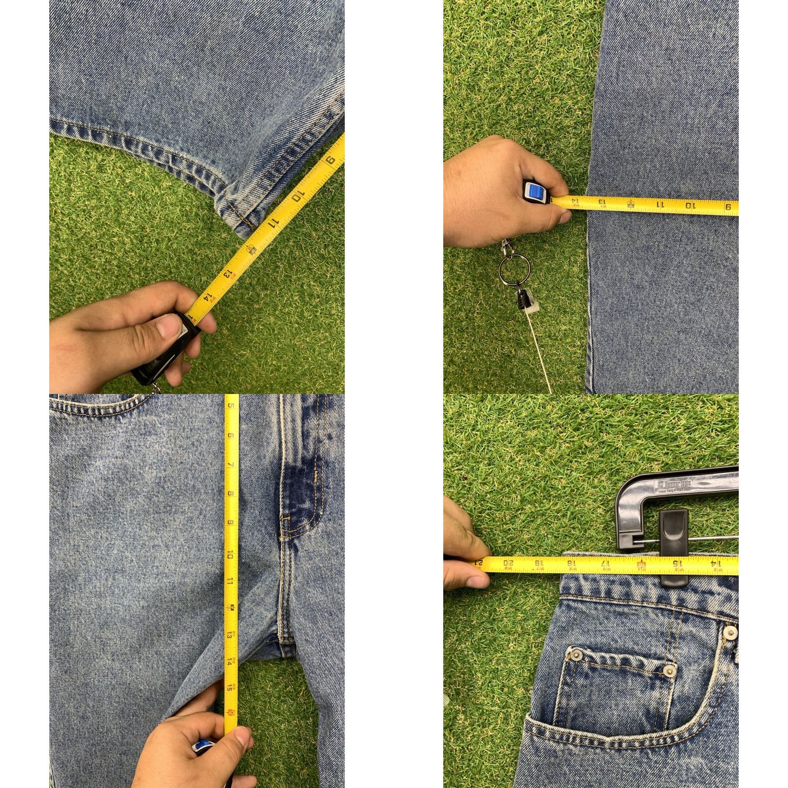 Polo Ralph Lauren VINTAGE Polo Ralph Lauren Denim Shorts Men 38 Baggy Y2K 90s Skater Wide Leg Blue USA Jean Shorts Mens 38 Baggy 90s Y2K Polo Ralph Lauren Jeans Shorts Size US M / EU 48-50 / 2 - 8 Thumbnail
