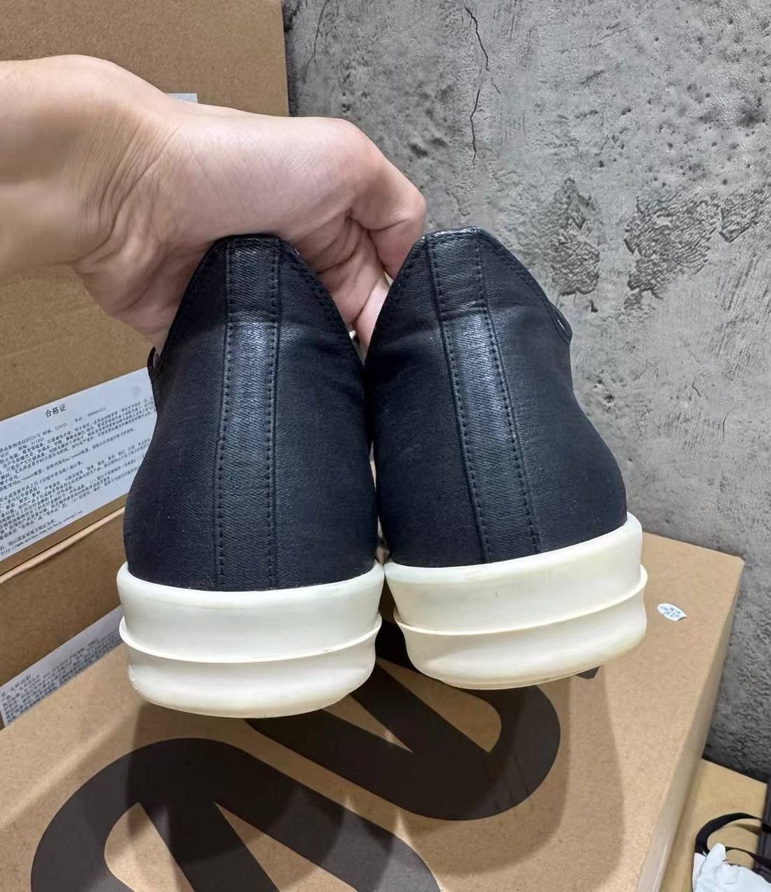 Rick Owens Rick Owens DRKSHDW Converse Low-Top sneakers Size US 9.5 / EU 42-43 - 3 Thumbnail