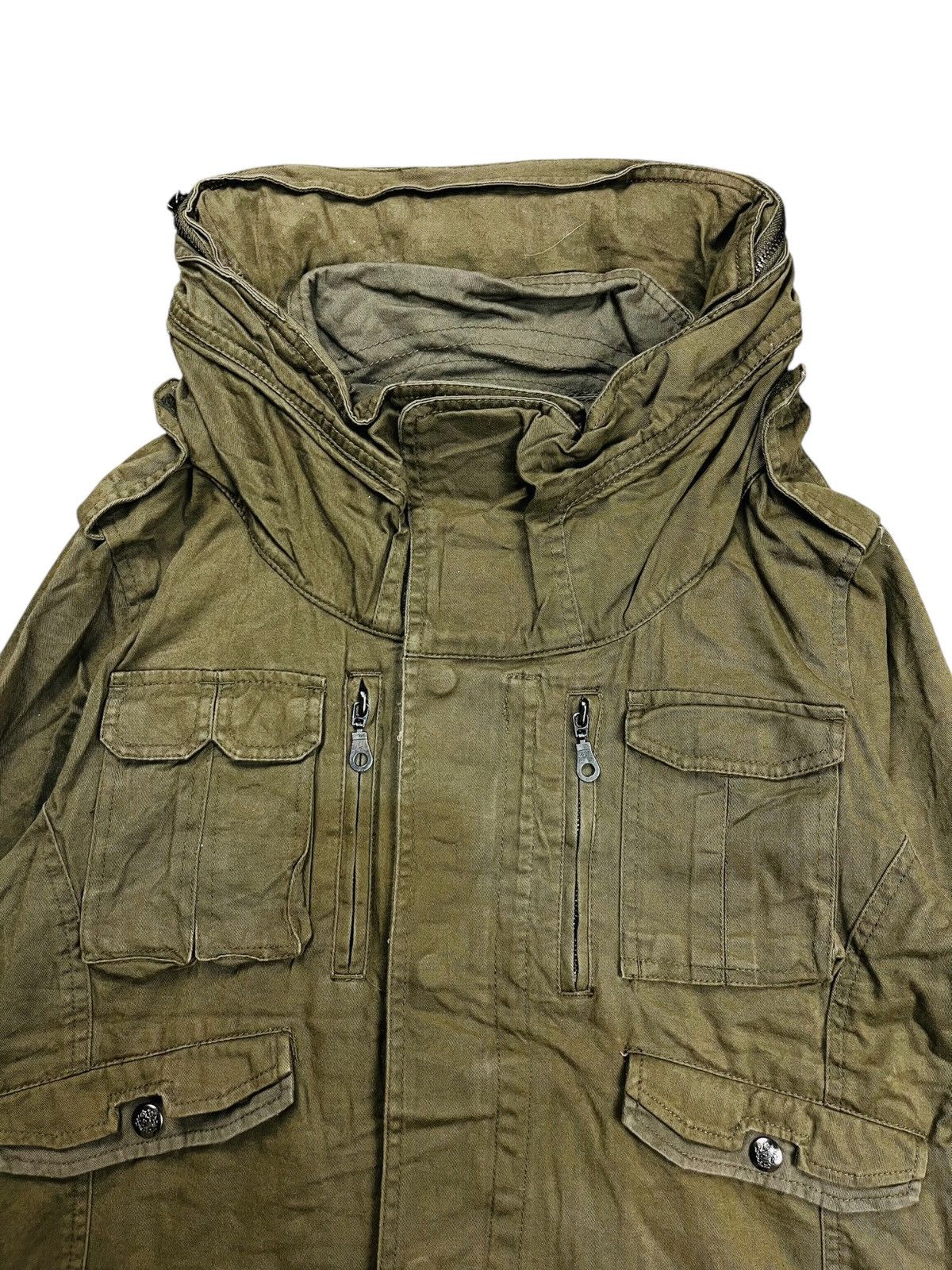 If Six Was Nine 2000s In The Attic - Apocalypse Cyber Bono Jacket Size US M / EU 48-50 / 2 - 5 Thumbnail