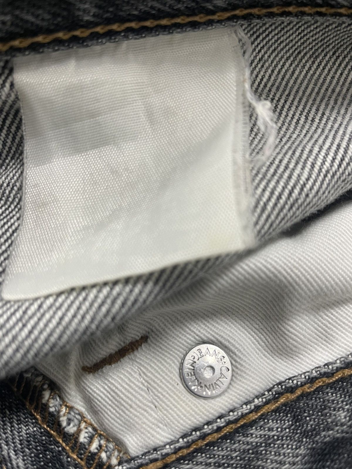 Calvin Klein × Vintage Vintage Selvage Calvin Klien Jeans Size US 30 / EU 46 - 10 Thumbnail