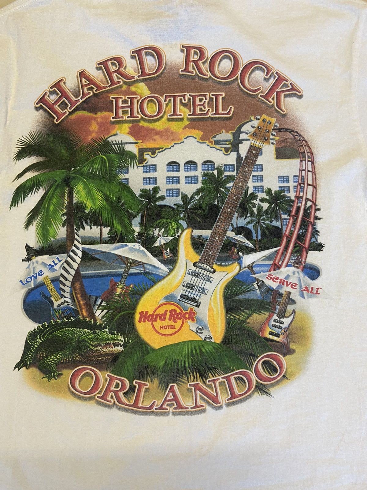 Hard Rock Cafe Vintage Orlando Hard Rock Hotel Tee Size US M / EU 48-50 / 2 - 6 Thumbnail