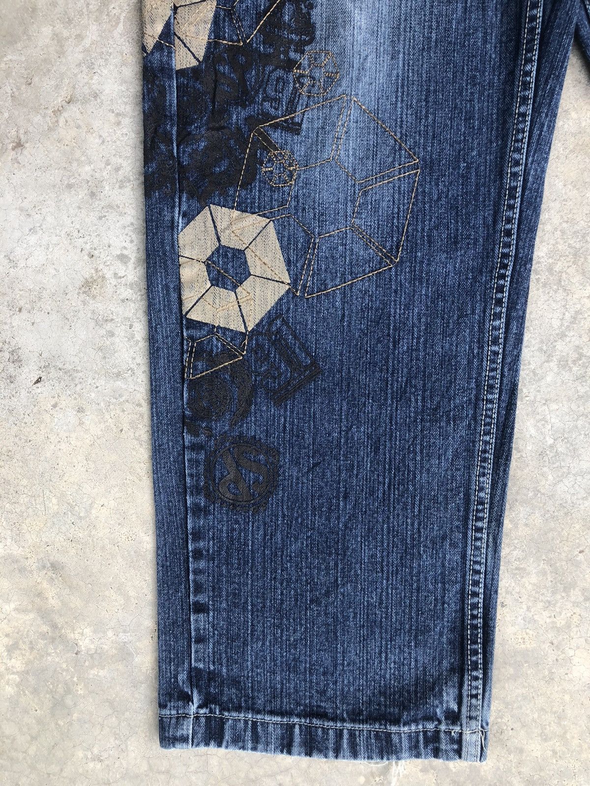 Southpole Vintage Southpole Embroidered Jeans Distressed Jeans Size US 32 / EU 48 - 6 Thumbnail