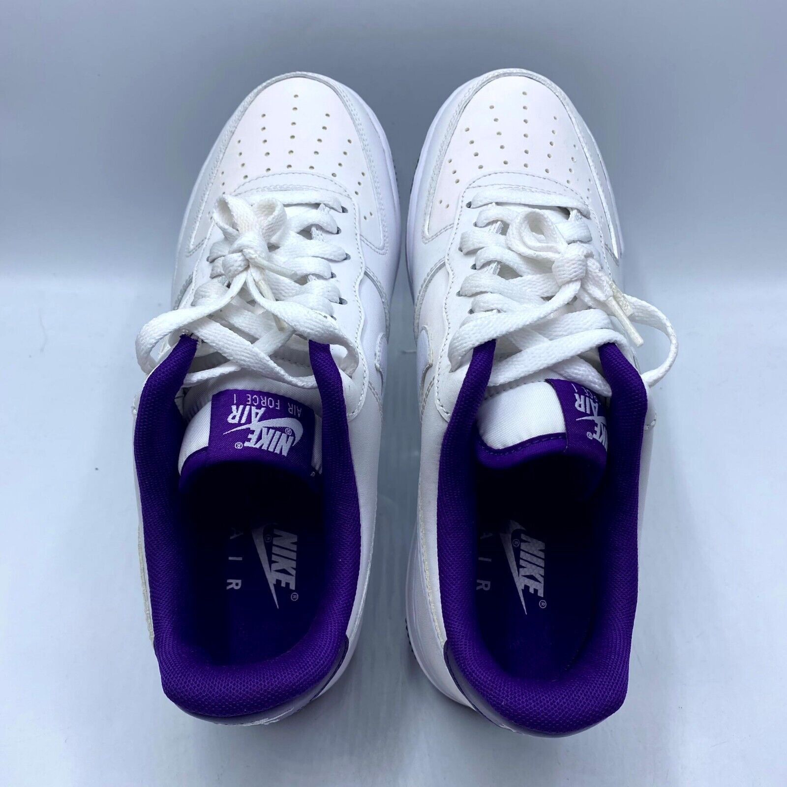 Nike NEW Nike Air Force 1 '07 2 Voltage Purple Men's CJ1380-100 Size US 7.5 / EU 40-41 - 6 Thumbnail