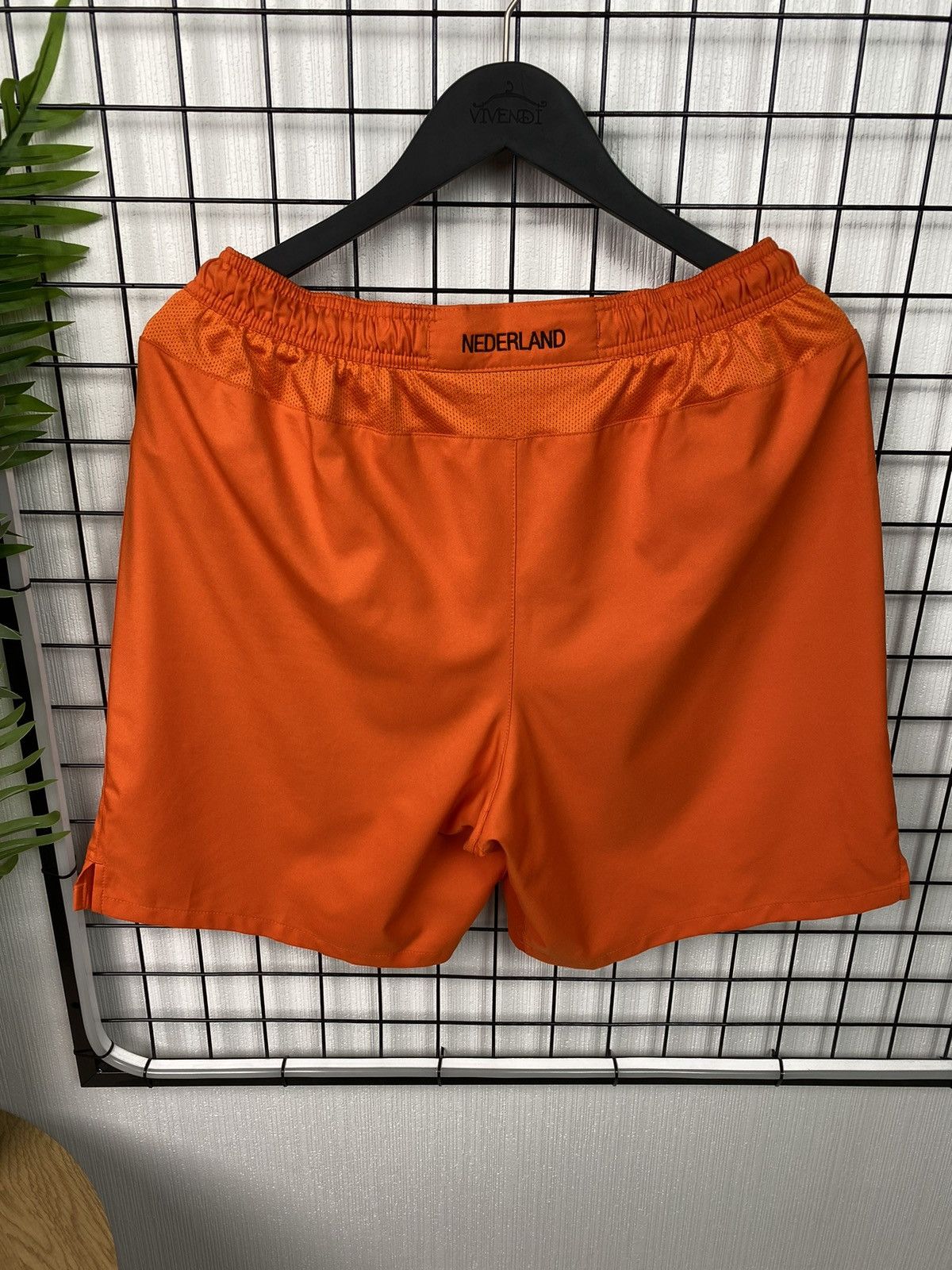 Nike × Vintage Holland KNVB Netherlands NiKe Shorts XL Soccer Orange Men’s Size US 36 / EU 52 - 11 Thumbnail