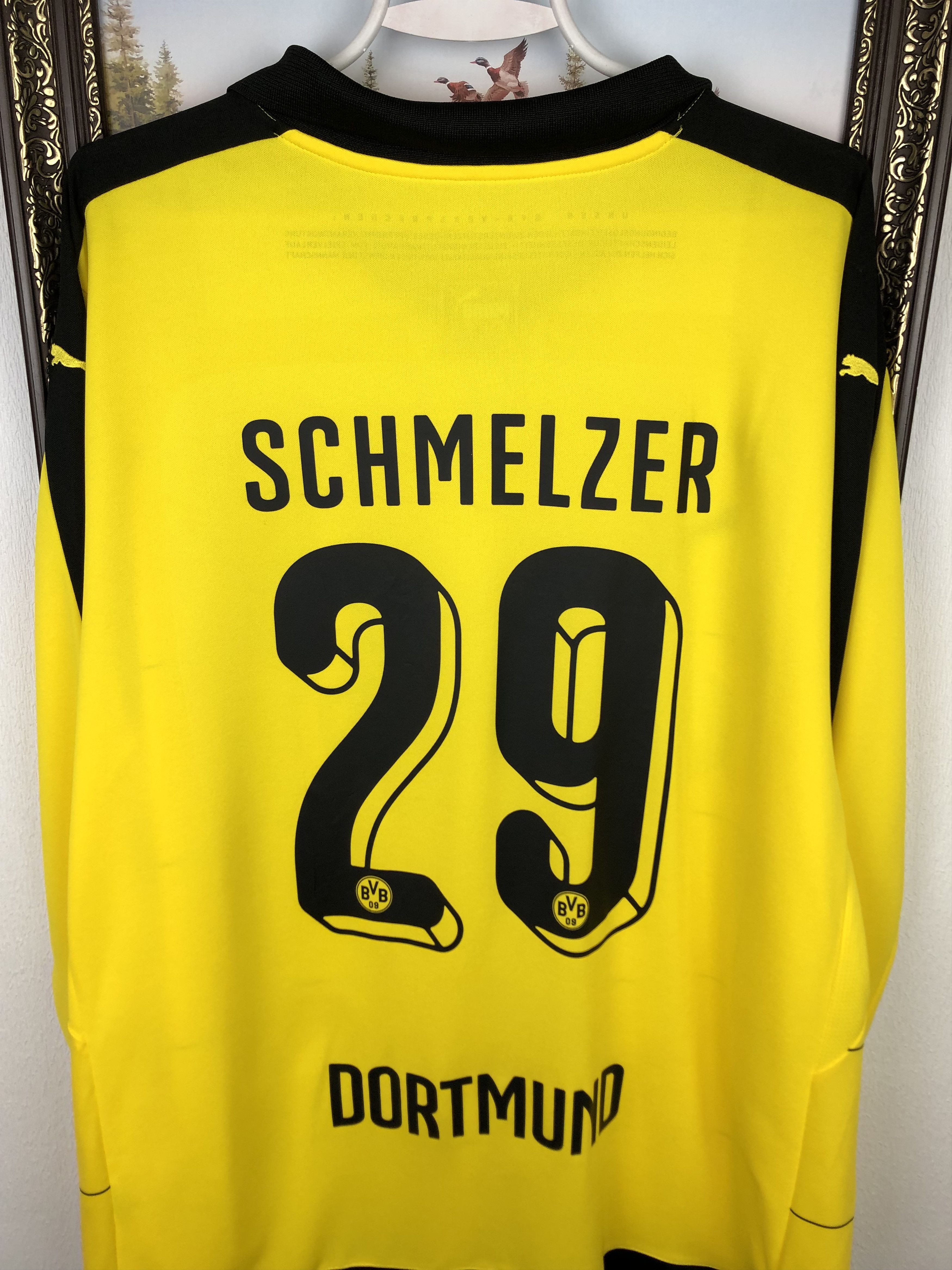 Other Borussia Dortmund football shirt Soccer Schmelzer Jersey Size US XXL / EU 58 / 5 - 11 Thumbnail