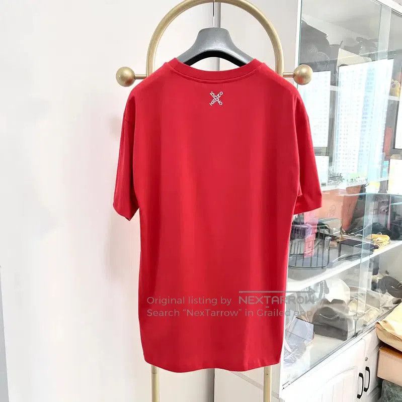 Kenzo KENZO Red Short Sleeve T-Shirt for Men . Size US S / EU 44-46 / 1 - 8 Thumbnail