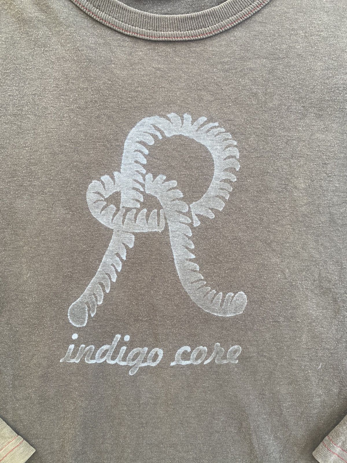 Indigo × Japanese Brand VTG INDIGO CORE DISTRESSED LS TEE Size US L / EU 52-54 / 3 - 2 Thumbnail