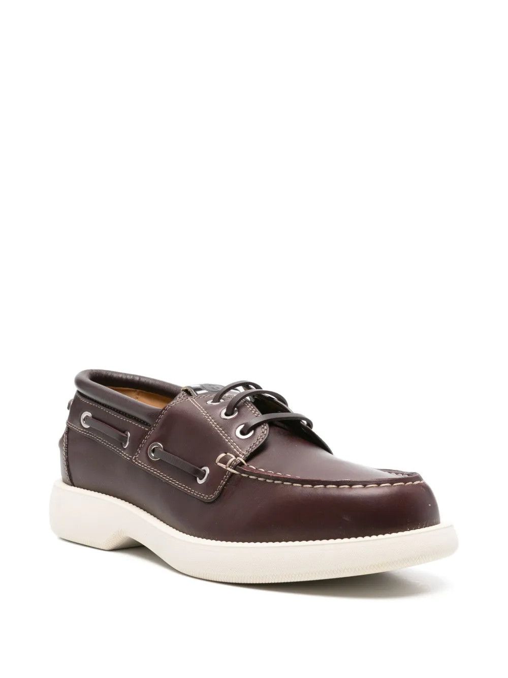 Gucci o1loc1c0226 816268 Men's Lace-Up Shoes in Brown Size US 11.5 / EU 44-45 - 2 Thumbnail