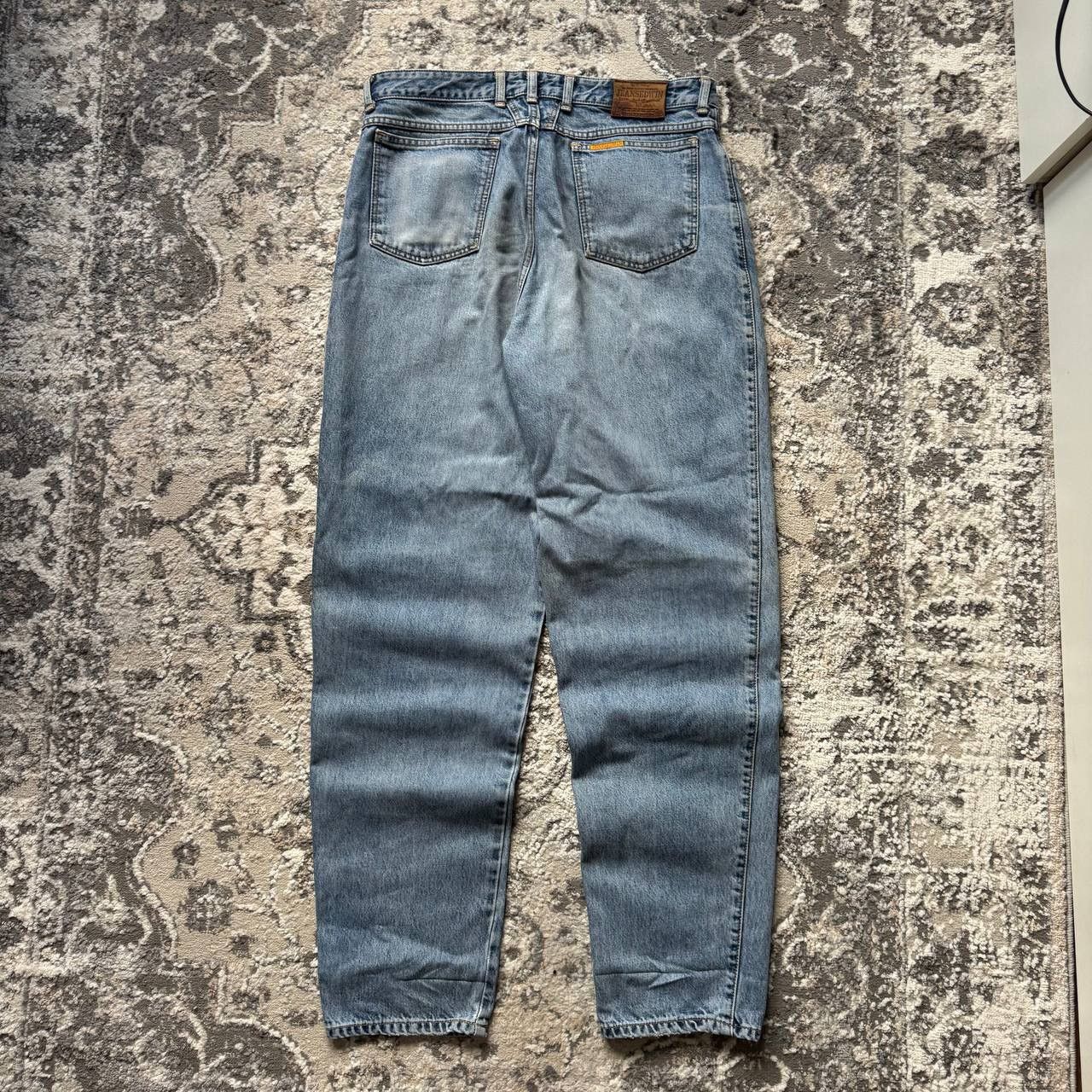 Edwin Vintage Japan Edwin Light Wash Relaxed Baggy Wide Jeans Size US 36 / EU 52 - 3 Thumbnail