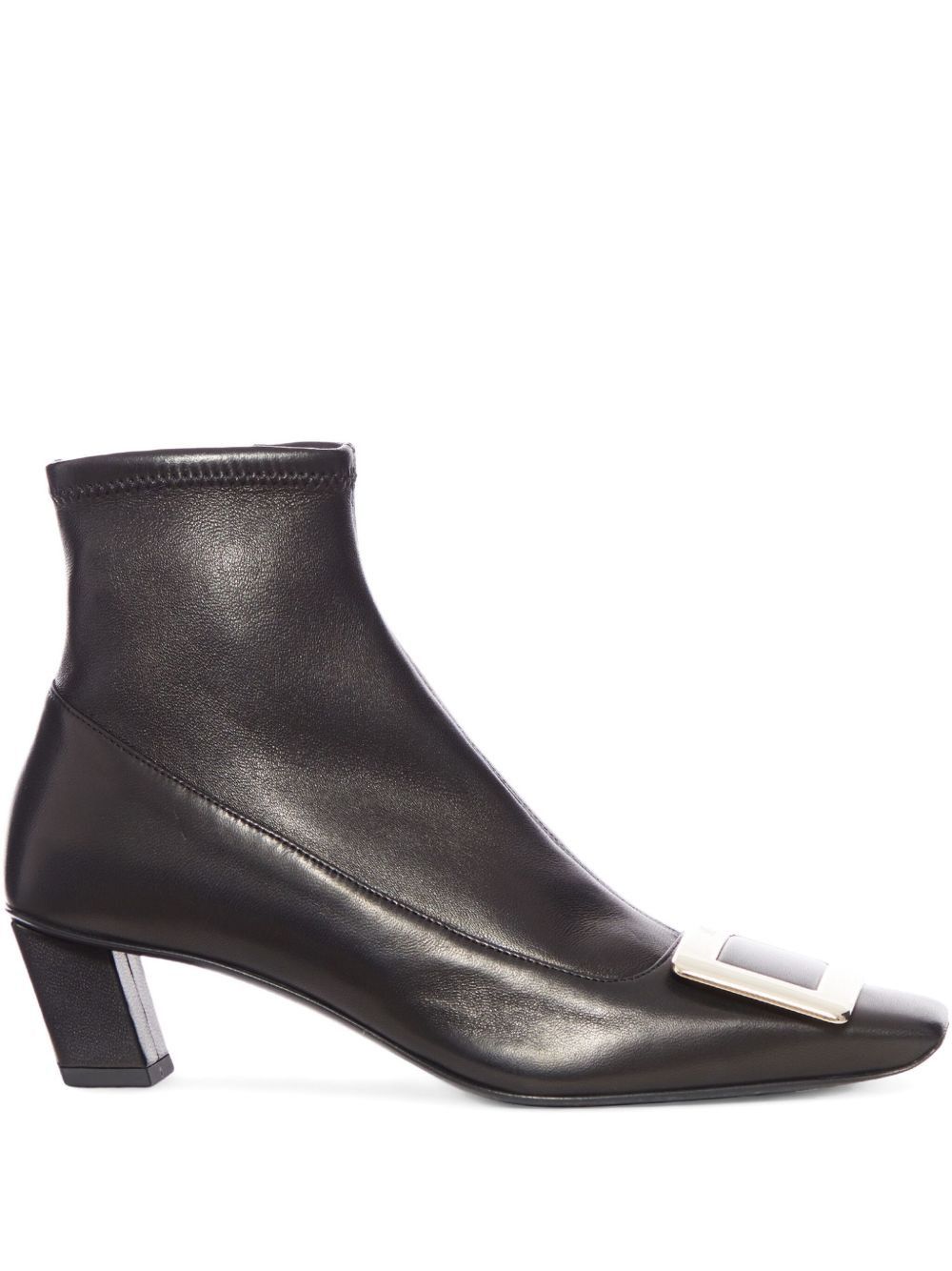 Roger Vivier BELLE VIVIER LEATHER BOOTS Size US 6 / IT 36 - 1 Thumbnail